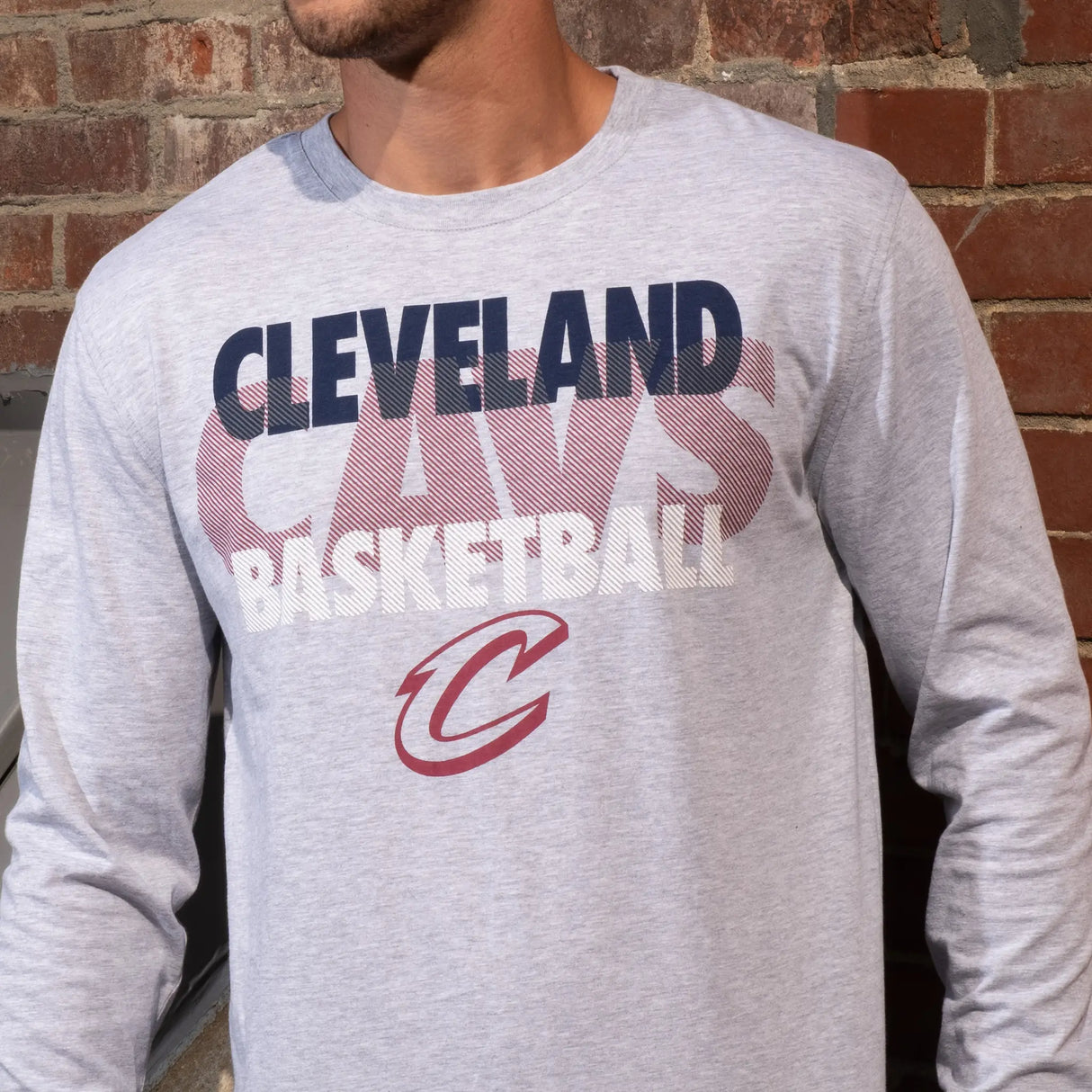 Ultra Game Men’s NBA Official Super Soft Supreme Long Sleeve T-Shirt | Brooklyn Nets