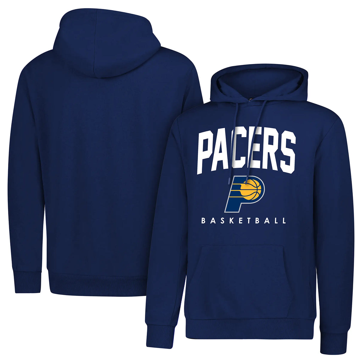 Ultra Game Men's NBA Official Super Soft Teamster Hoodie Sweatshirt | Indiana Pacers