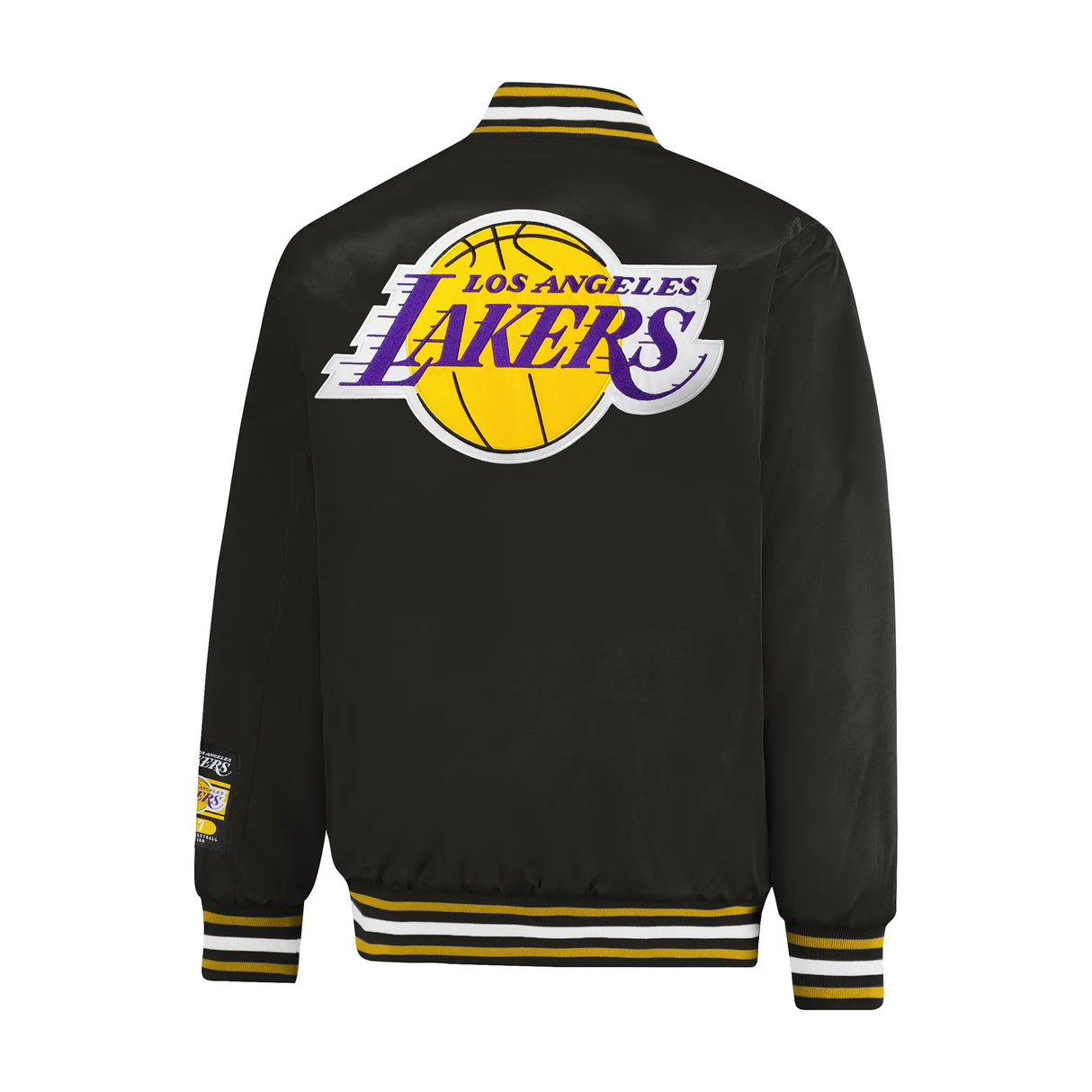 Ultra Game Mens NBA Official Smashing Records Satin Jacket | Los Angeles Lakers