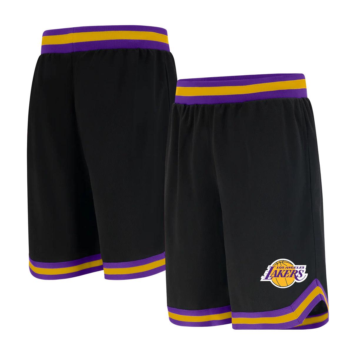 Ultra Game Men's NBA Official Soft Air Mesh Ultimate Basketball Shorts - OG Fit | Los Angeles Lakers