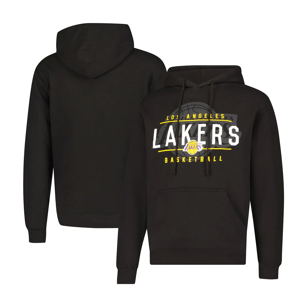 Ultra Game Men's NBA Official Super Soft Get Right Hoodie Sweatshirt | Los Angeles Lakers