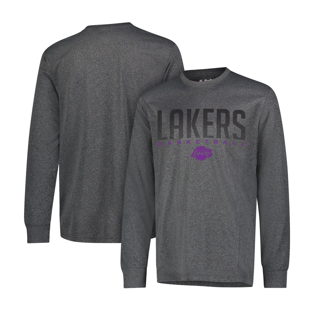 Ultra Game Men's NBA Official Super Soft Game Day Long Sleeve T-Shirt | Los Angeles Lakers
