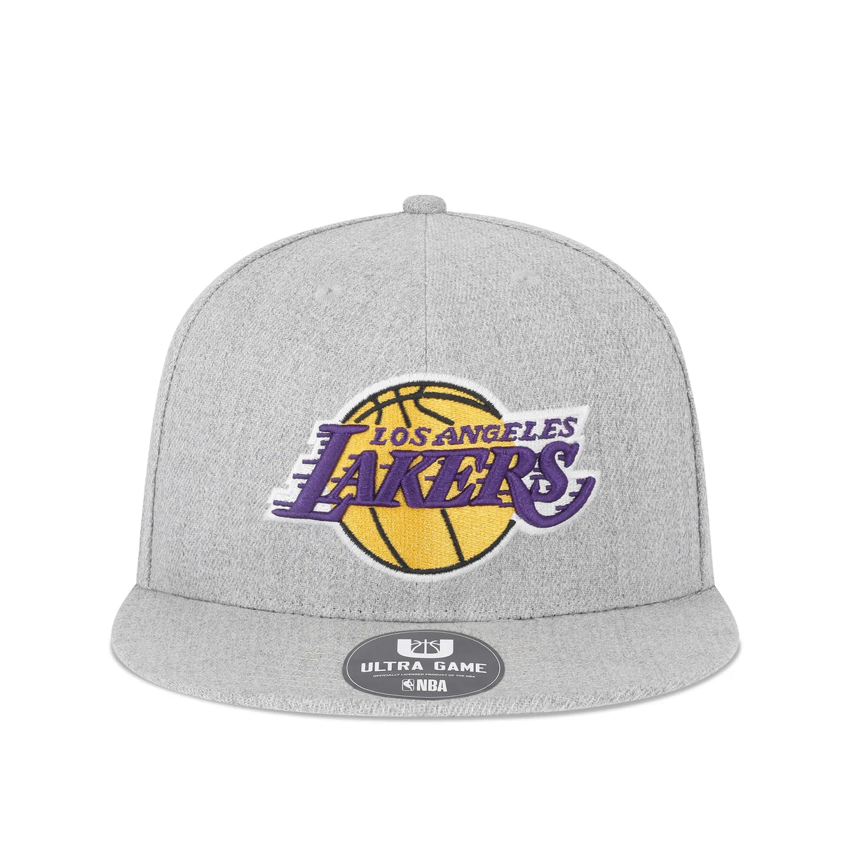 Ultra Game Men's NBA Official Twill Snap Back Ultimate Baseball Cap Hat | Los Angeles Lakers