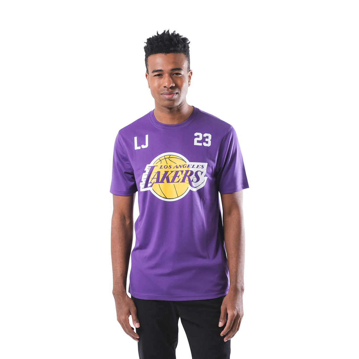 Ultra Game Men’s NBA Official Super Soft Players T-Shirt | Los Angeles Lakers - Lebron James