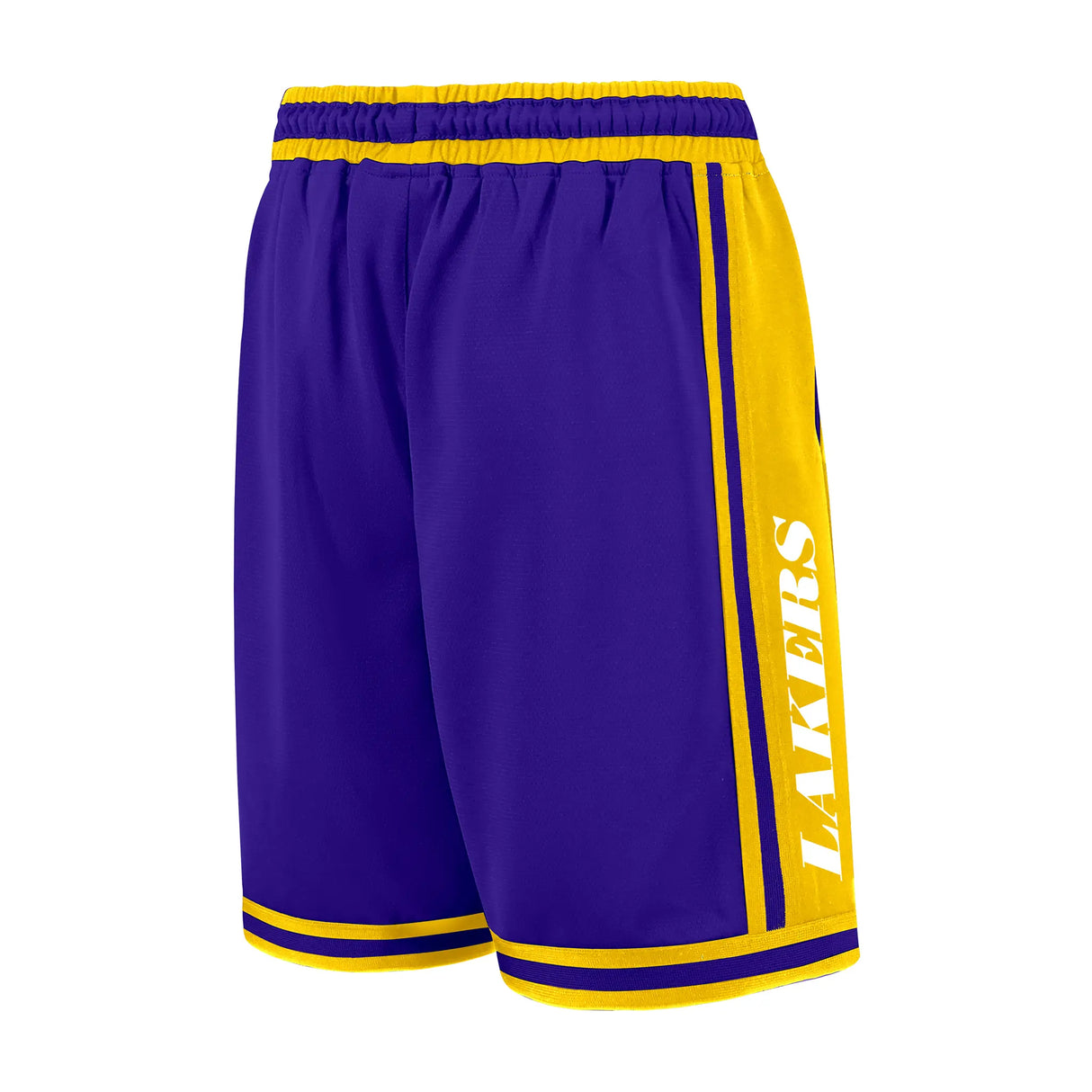 Ultra Game Men's NBA Official Super Soft Air Mesh Game Day Basketball Shorts - Classic Fit | Los Angeles Lakers