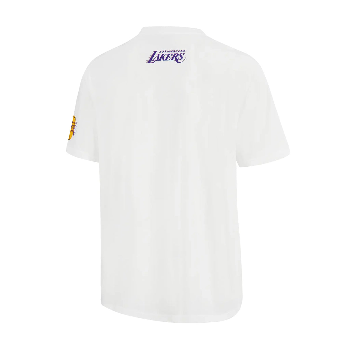 Ultra Game Men's NBA Official Embroidered Letters Super Soft T-Shirt | Los Angeles Lakers