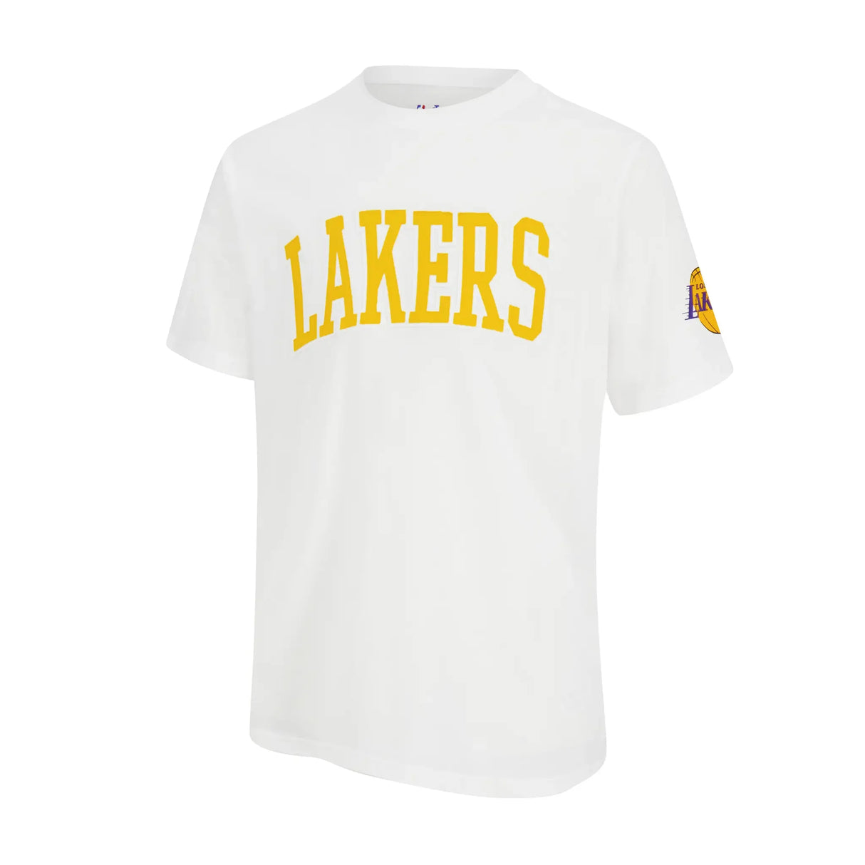 Ultra Game Men's NBA Official Embroidered Letters Super Soft T-Shirt | Los Angeles Lakers