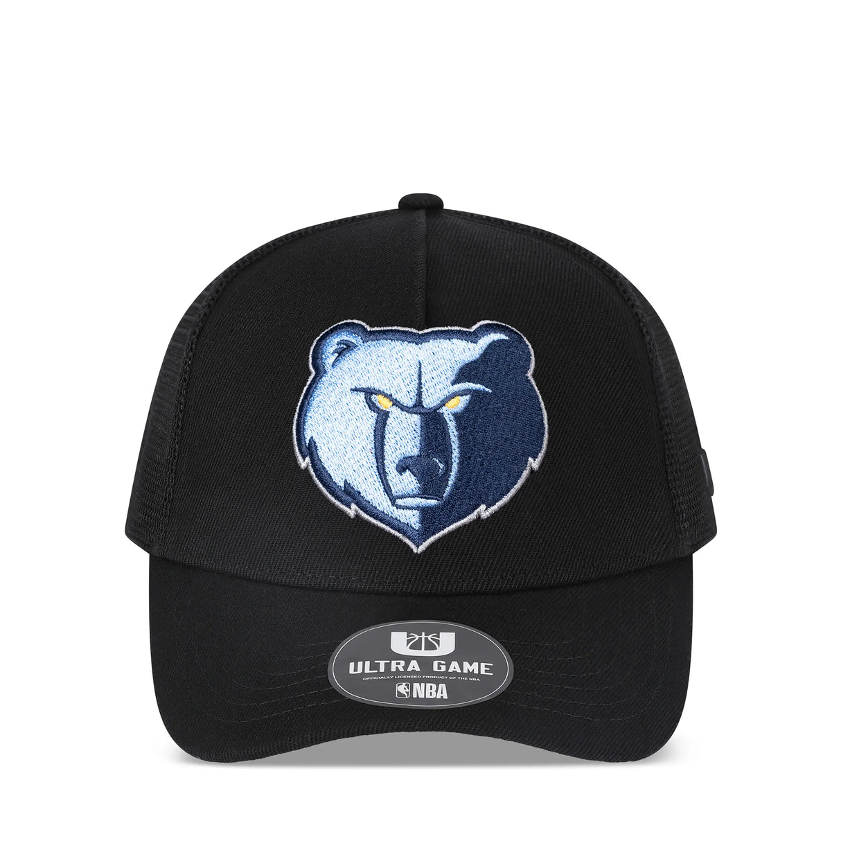 Ultra Game Men’s NBA Official Snap Back All Around The World Trucker Baseball Cap Hat | Memphis Grizzlies