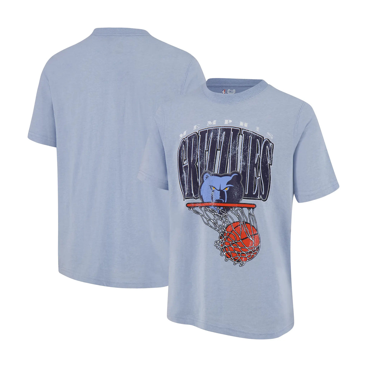 Ultra Game Men's NBA Official Hoops Short Sleeve T-Shirt | Memphis Grizzlies