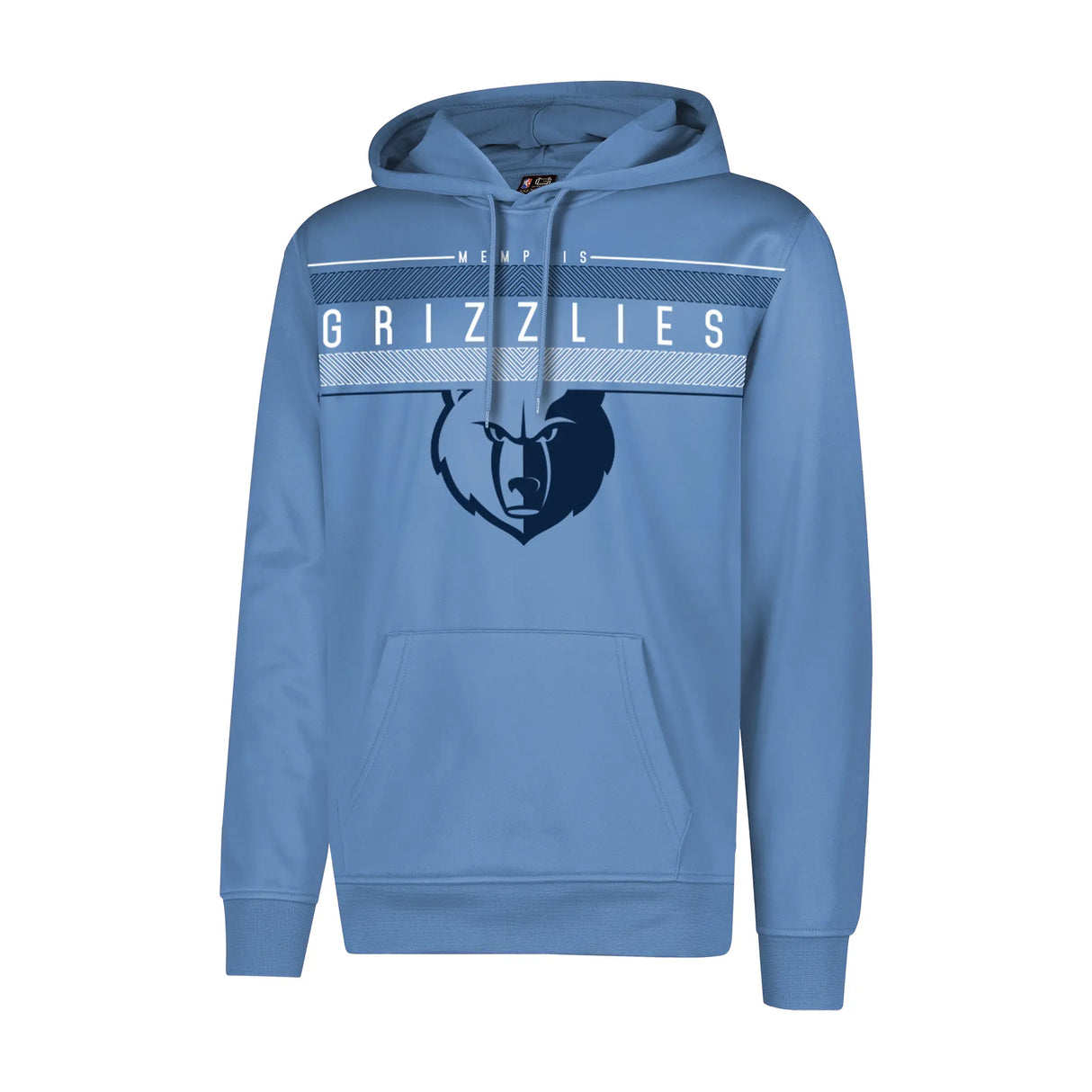 Ultra Game Men's NBA Official Super Soft Midtown Hoodie Sweatshirt | Memphis Grizzlies