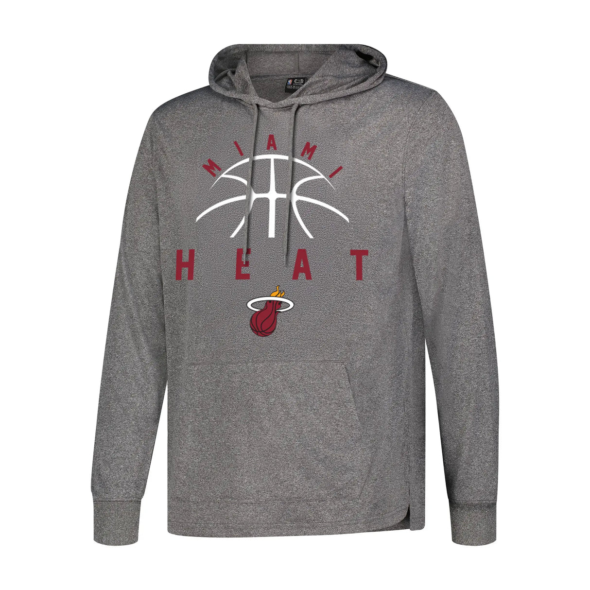 Ultra Game Men's NBA Official Super Soft Lightweight Hoodie Sweatshirt | Miami Heat