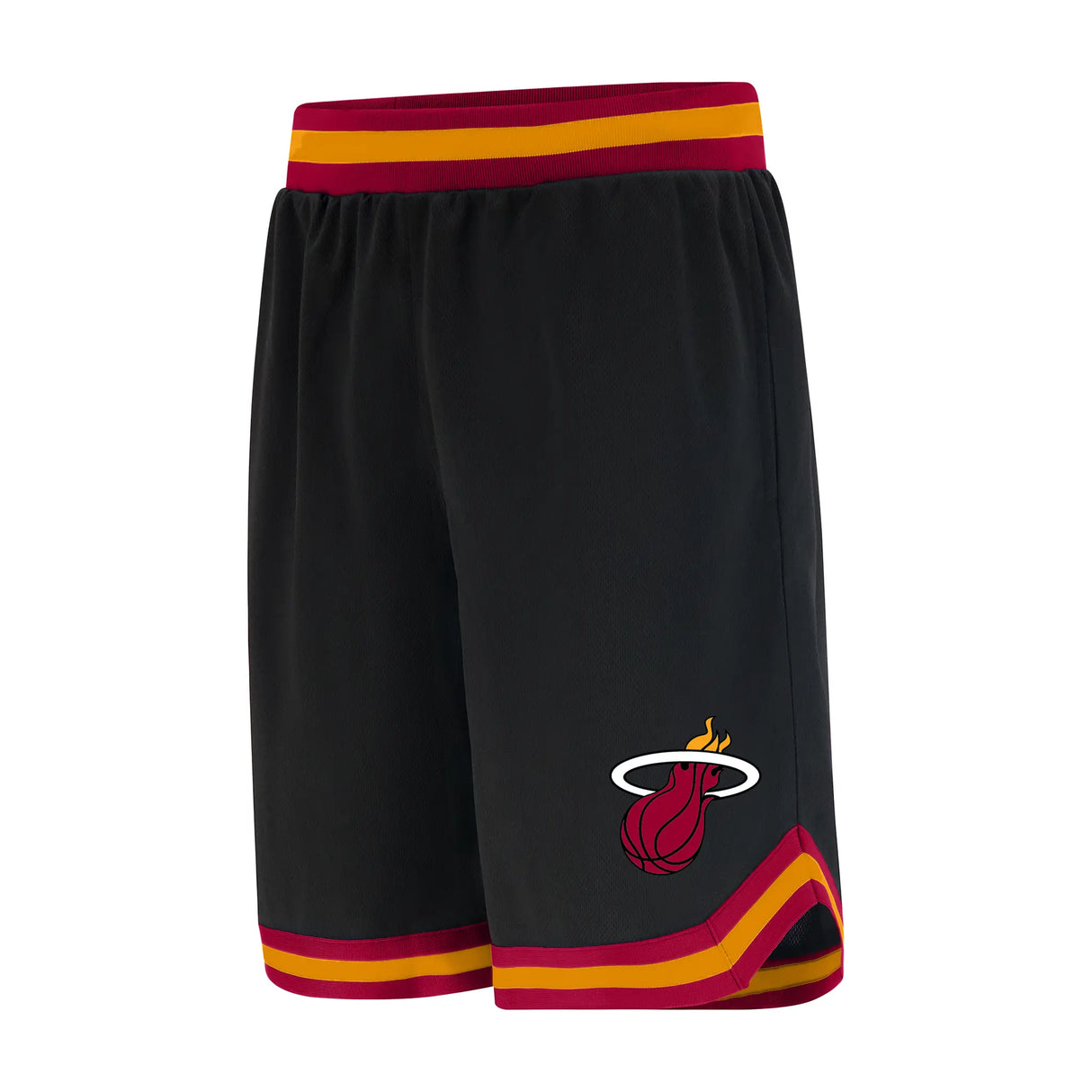 Ultra Game Men's NBA Official Soft Air Mesh Ultimate Basketball Shorts - OG Fit | Miami Heat