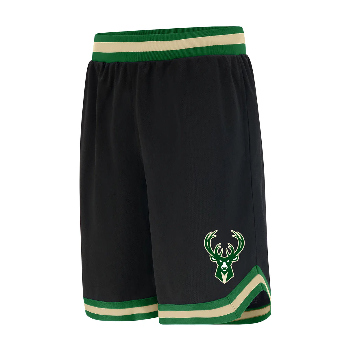 Ultra Game Men's NBA Official Soft Air Mesh Ultimate Basketball Shorts - OG Fit | Milwaukee Bucks