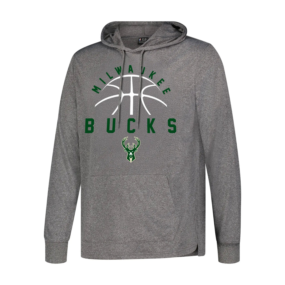 Ultra Game Men's NBA Official Super Soft Lightweight Hoodie Sweatshirt | Milwaukee Bucks