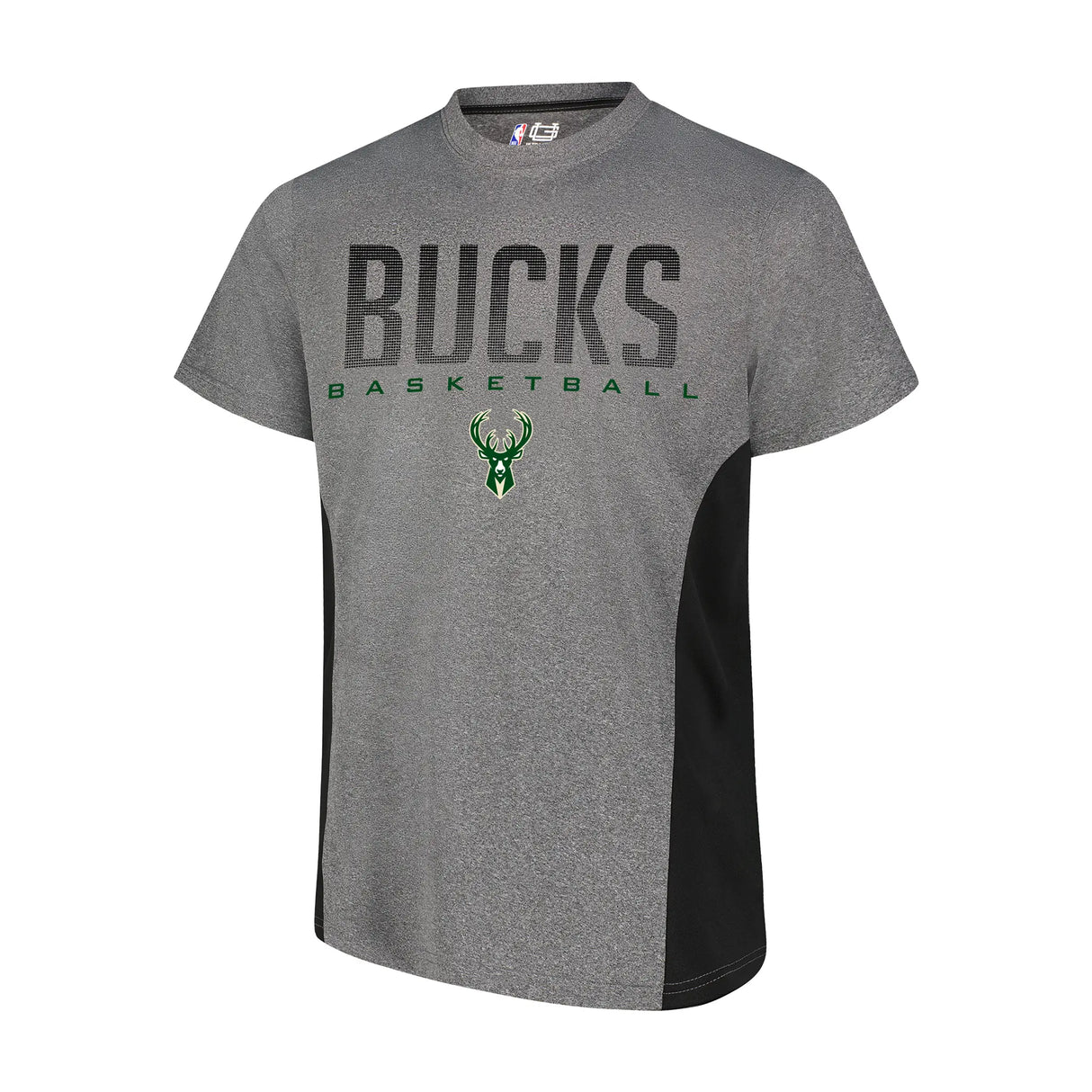 Ultra Game Men’s NBA Official Super Soft Supreme T-Shirt | Milwaukee Bucks