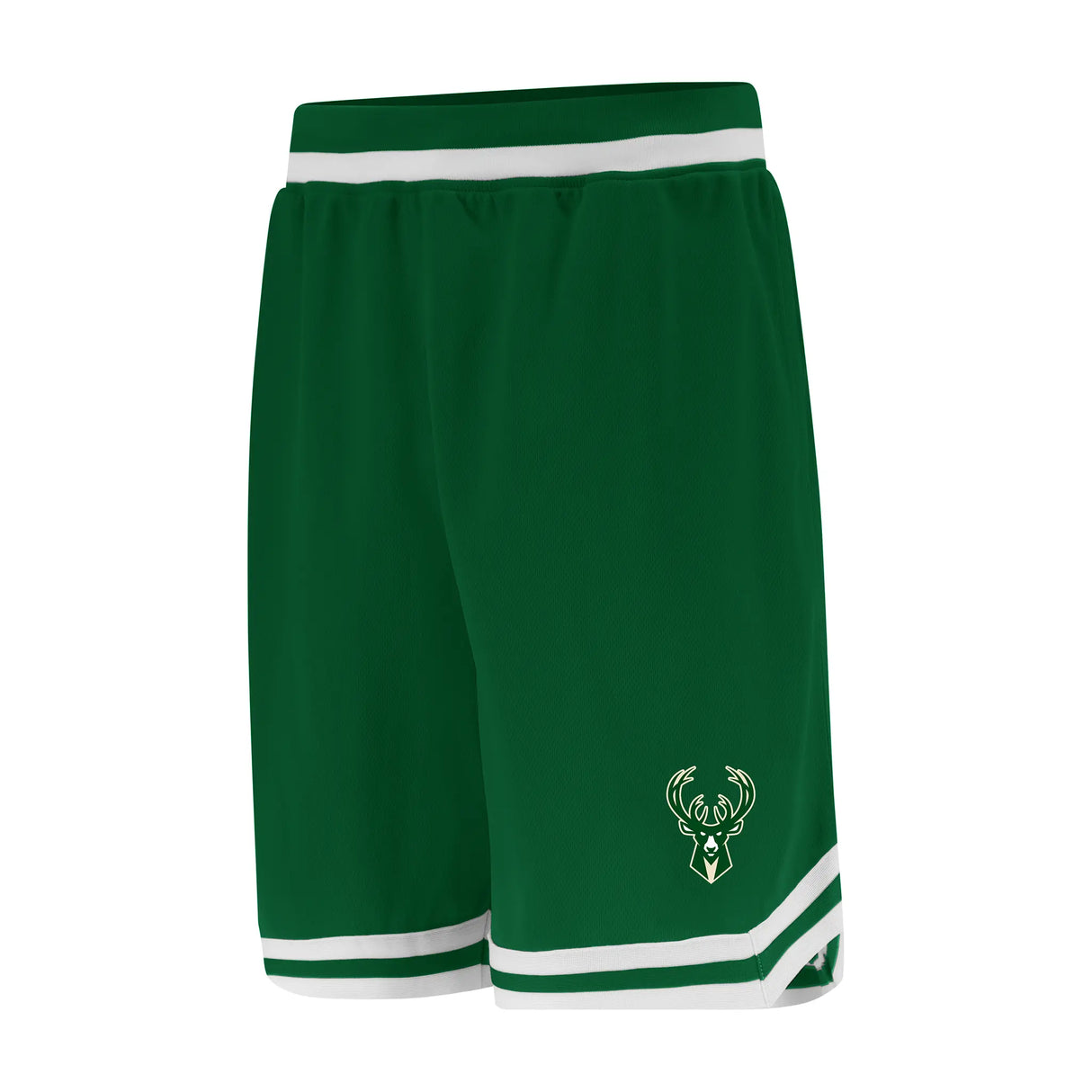 Ultra Game Men's NBA Official Soft Air Mesh Ultimate Basketball Shorts-Classic Fit | Milwaukee Bucks
