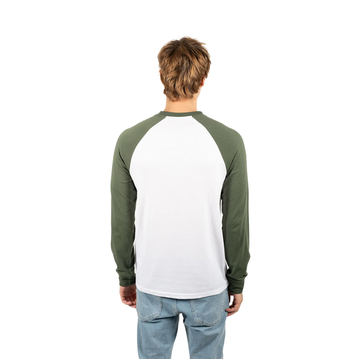 Ultra Game Men’s NBA Official Super Soft Raglan Baseball T-Shirt | Milwaukee Bucks
