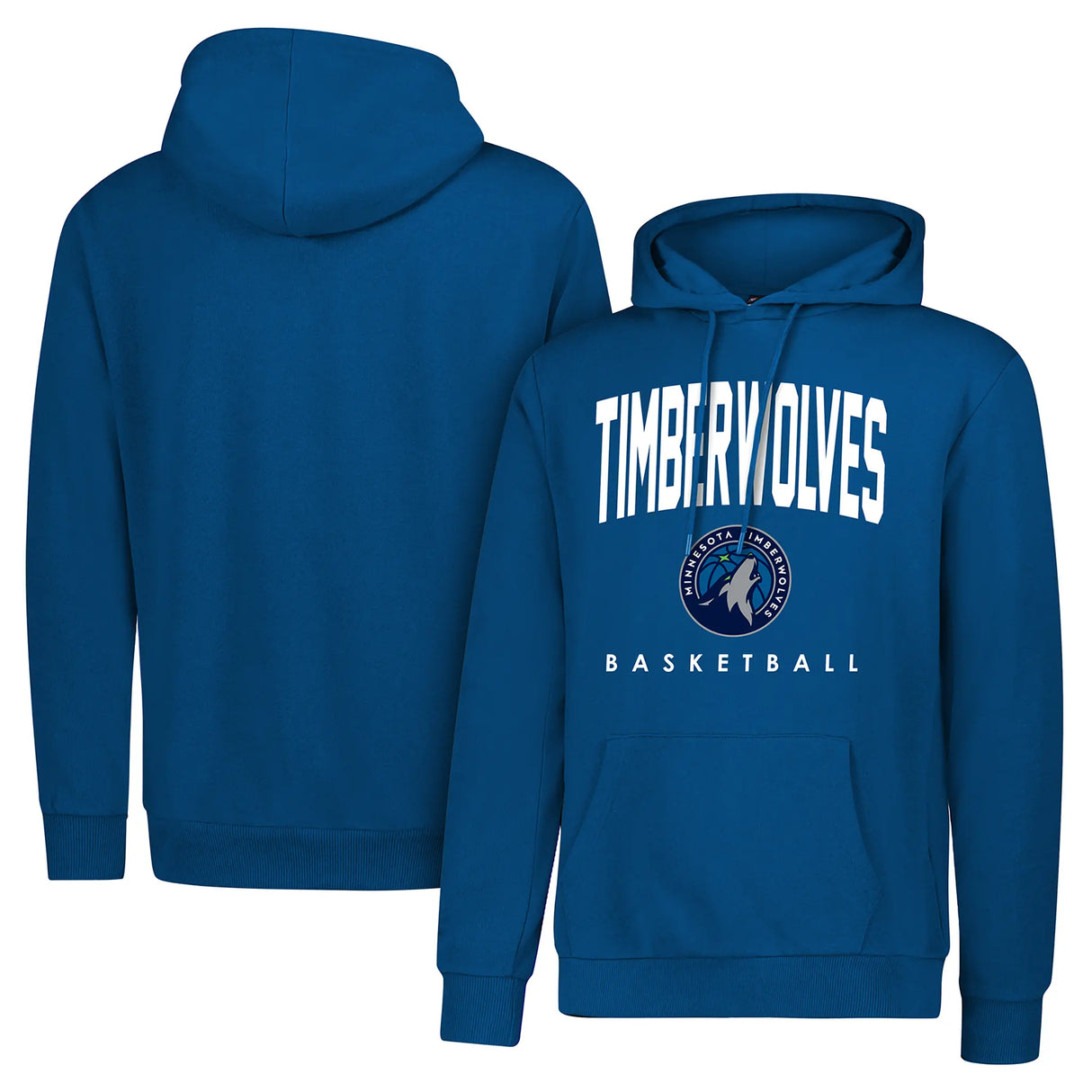 Ultra Game Men's NBA Official Super Soft Teamster Hoodie Sweatshirt | Minnesota Timberwolves