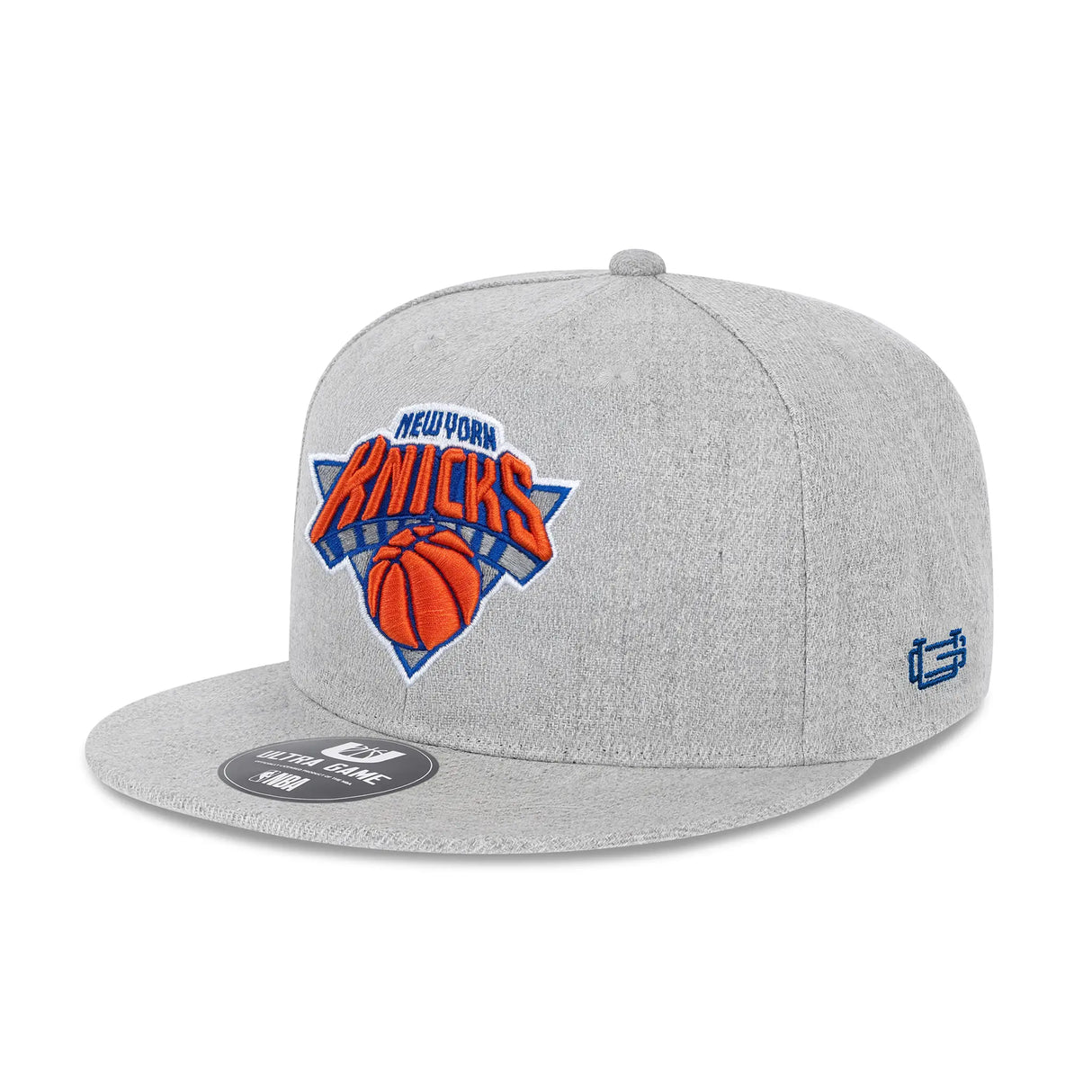 Ultra Game Men's NBA Official Twill Snap Back Ultimate Baseball Cap Hat | New York Knicks