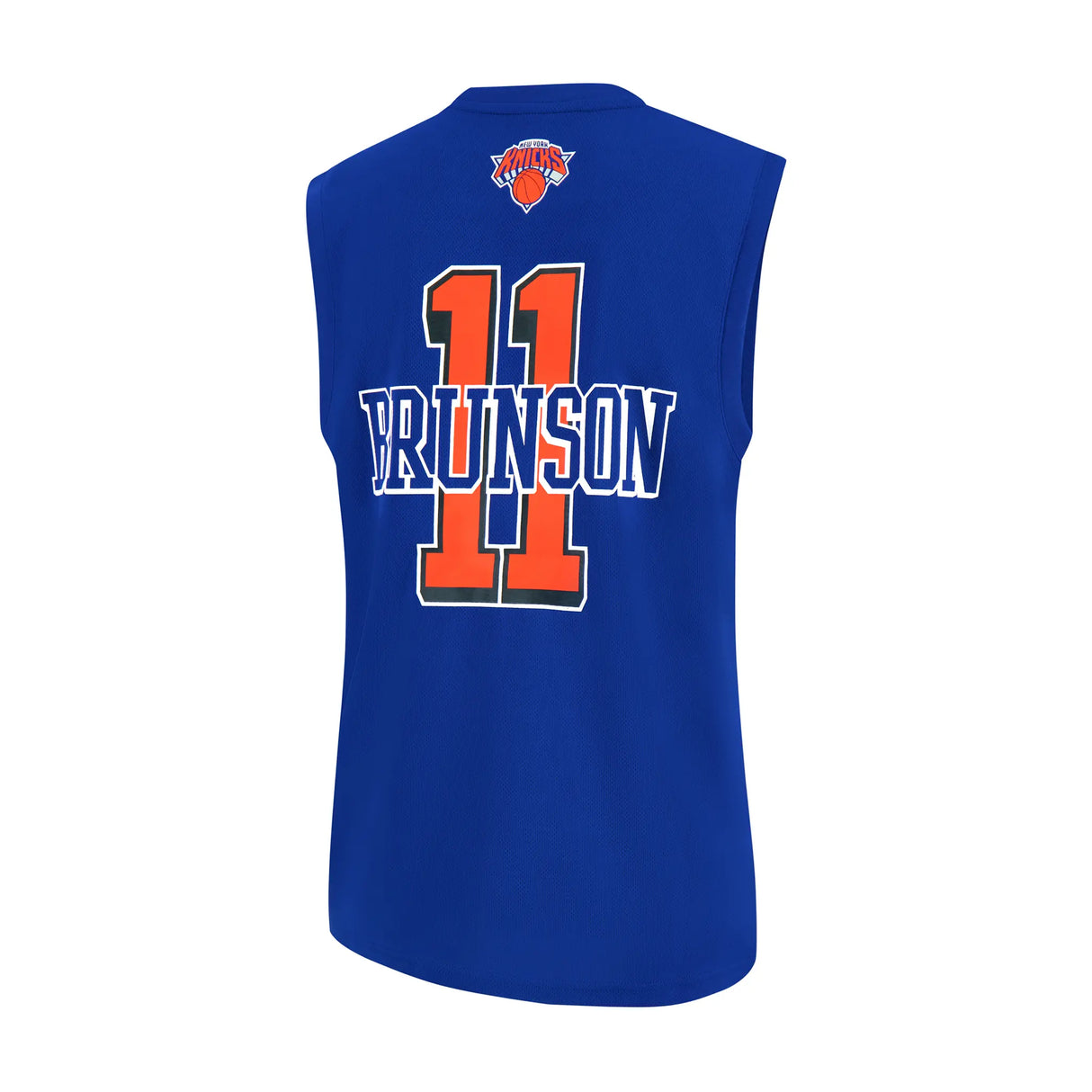 Ultra Game Men's NBA Official Sleeveless Players Mesh Tank Top Muscle T-Shirt | New York Knicks - Jalen Brunson