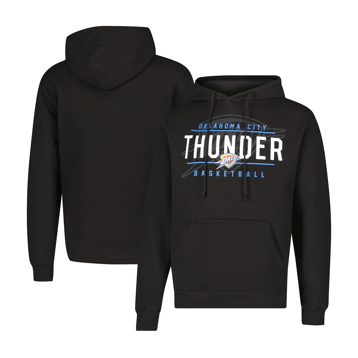 Ultra Game Men's NBA Official Super Soft Get Right Hoodie Sweatshirt | Oklahoma City Thunder