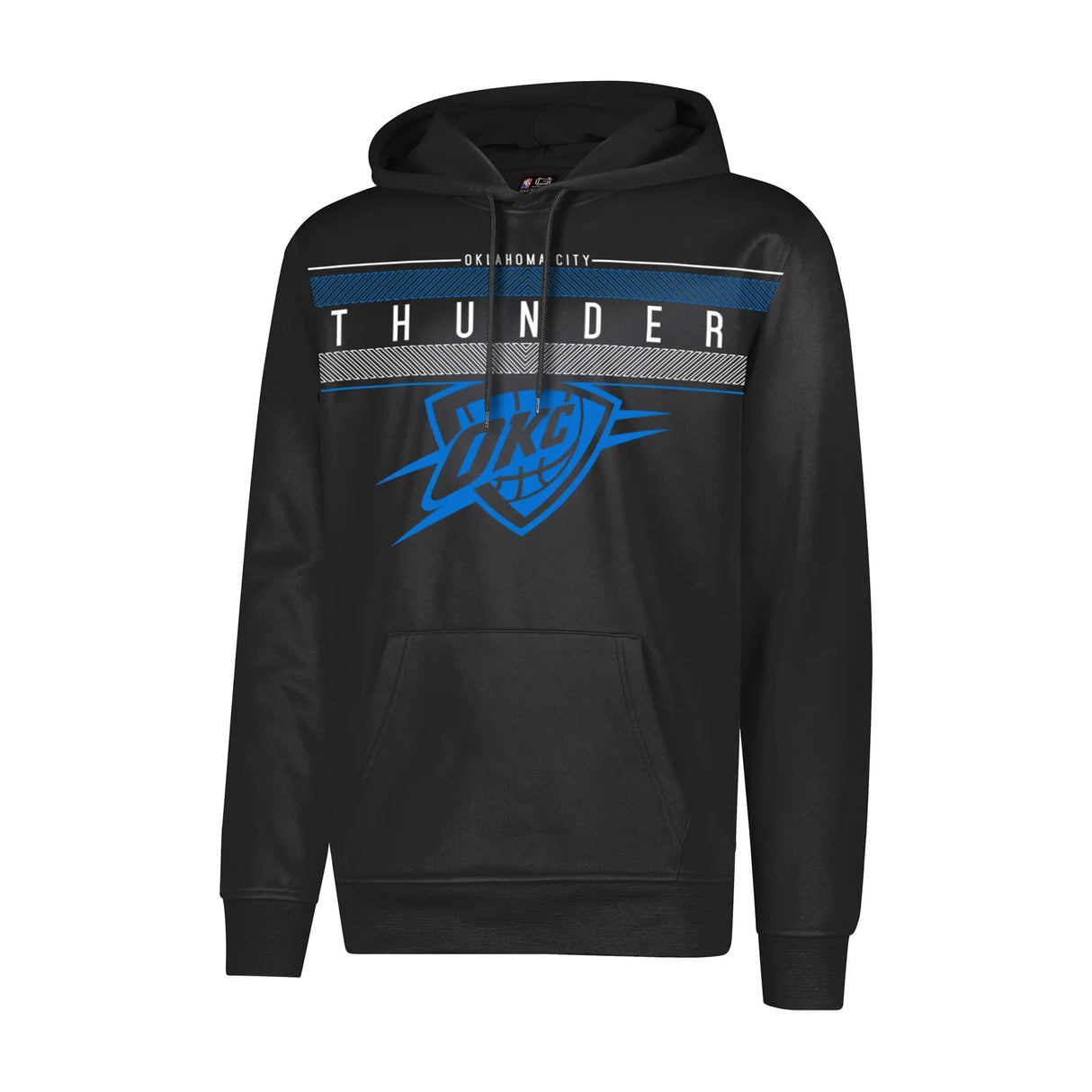 Ultra Game Men's NBA Official Super Soft Midtown Hoodie Sweatshirt | Oklahoma City Thunder