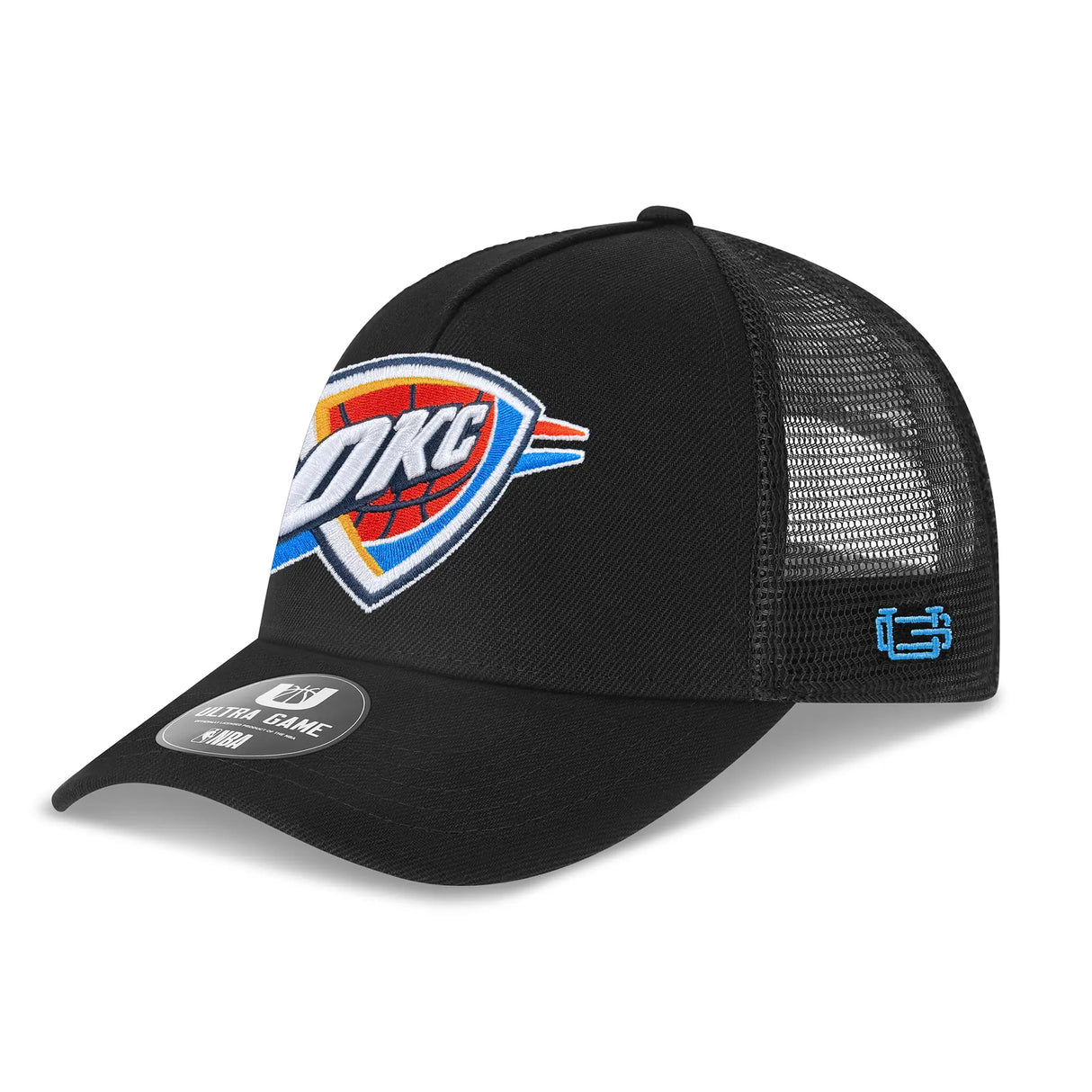 Ultra Game Men’s NBA Official Snap Back All Around The World Trucker Baseball Cap Hat | Oklahoma City Thunder