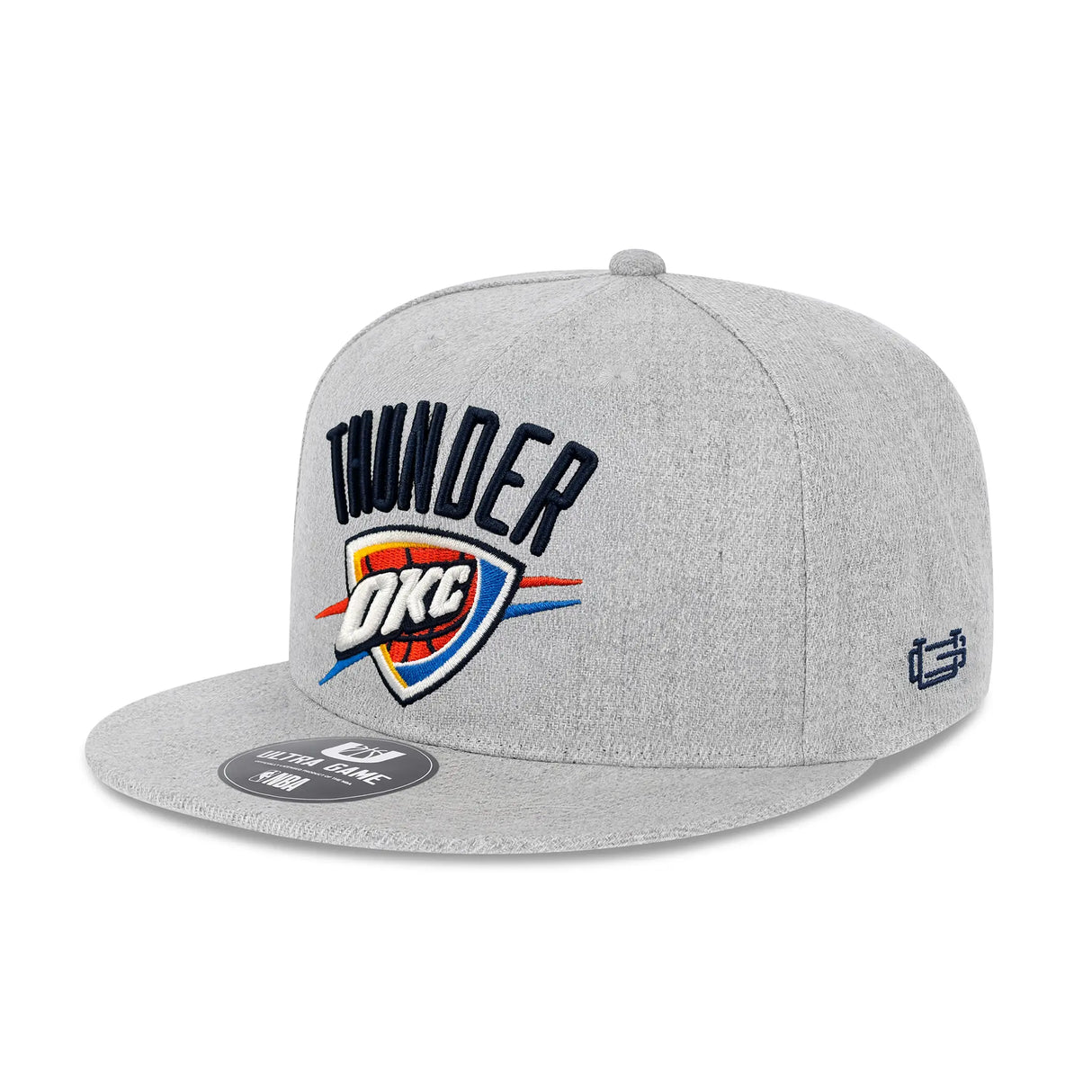 Ultra Game Men's NBA Official Twill Snap Back Ultimate Baseball Cap Hat | Oklahoma City Thunder