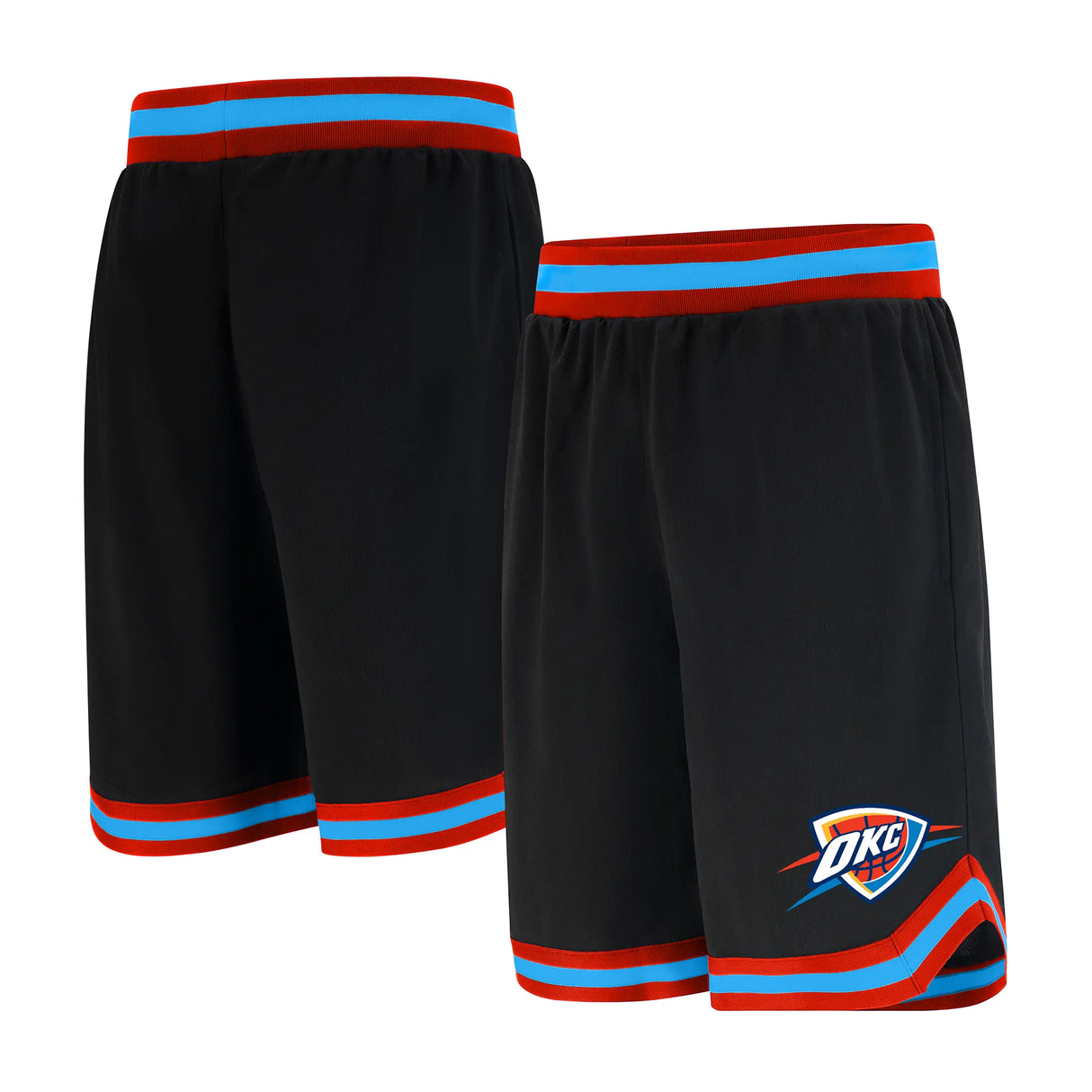Ultra Game Men's NBA Official Soft Air Mesh Ultimate Basketball Shorts - OG Fit | Oklahoma City Thunder