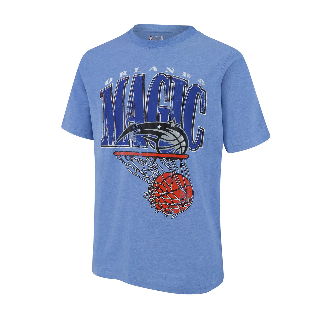 Ultra Game Men's NBA Official Hoops Short Sleeve T-Shirt | Orlando Magic