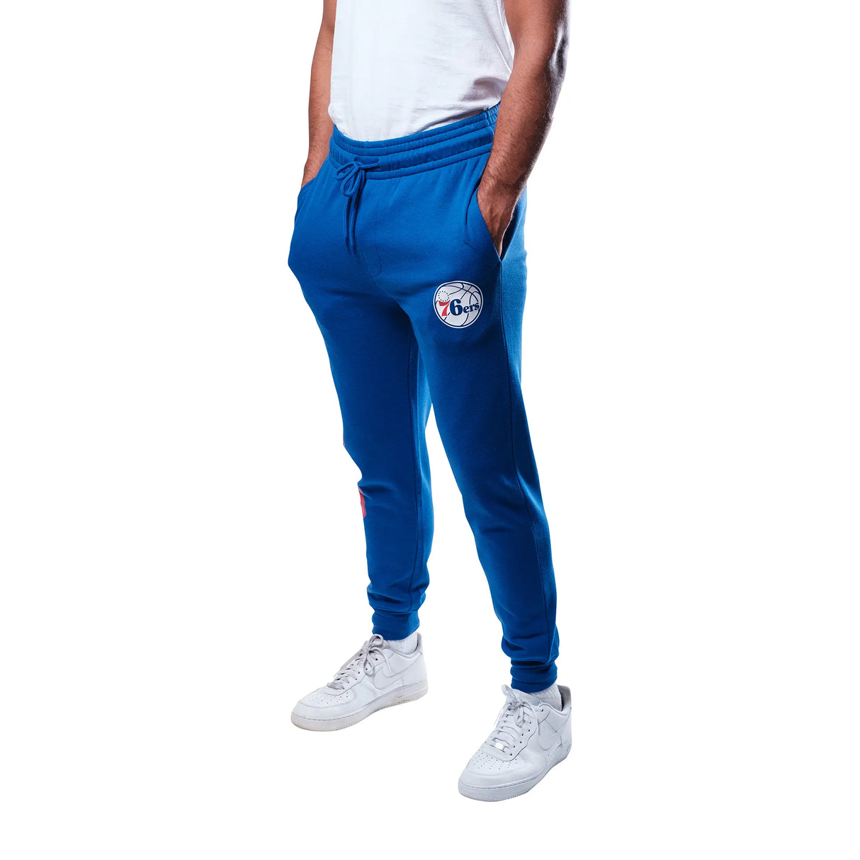 Ultra Game Men's NBA Official Super Soft Team Jogger Sweatpants | Philadelphia 76ers