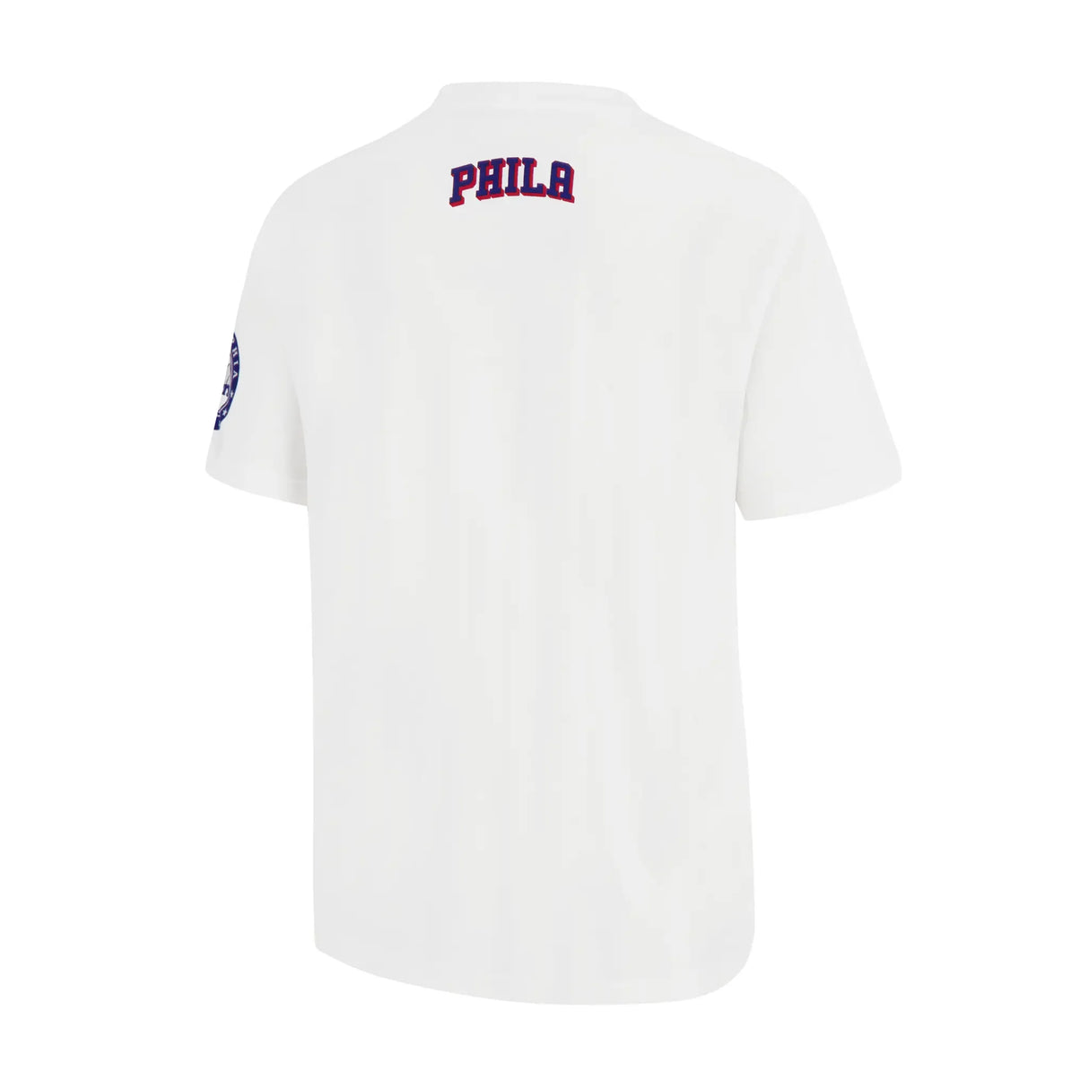 Ultra Game Men's NBA Official Embroidered Letters Super Soft T-Shirt | Philadelphia 76ers