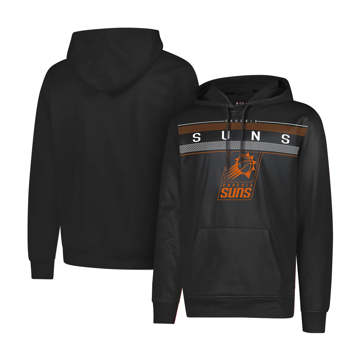 Ultra Game Men's NBA Official Super Soft Midtown Hoodie Sweatshirt | Phoenix Suns