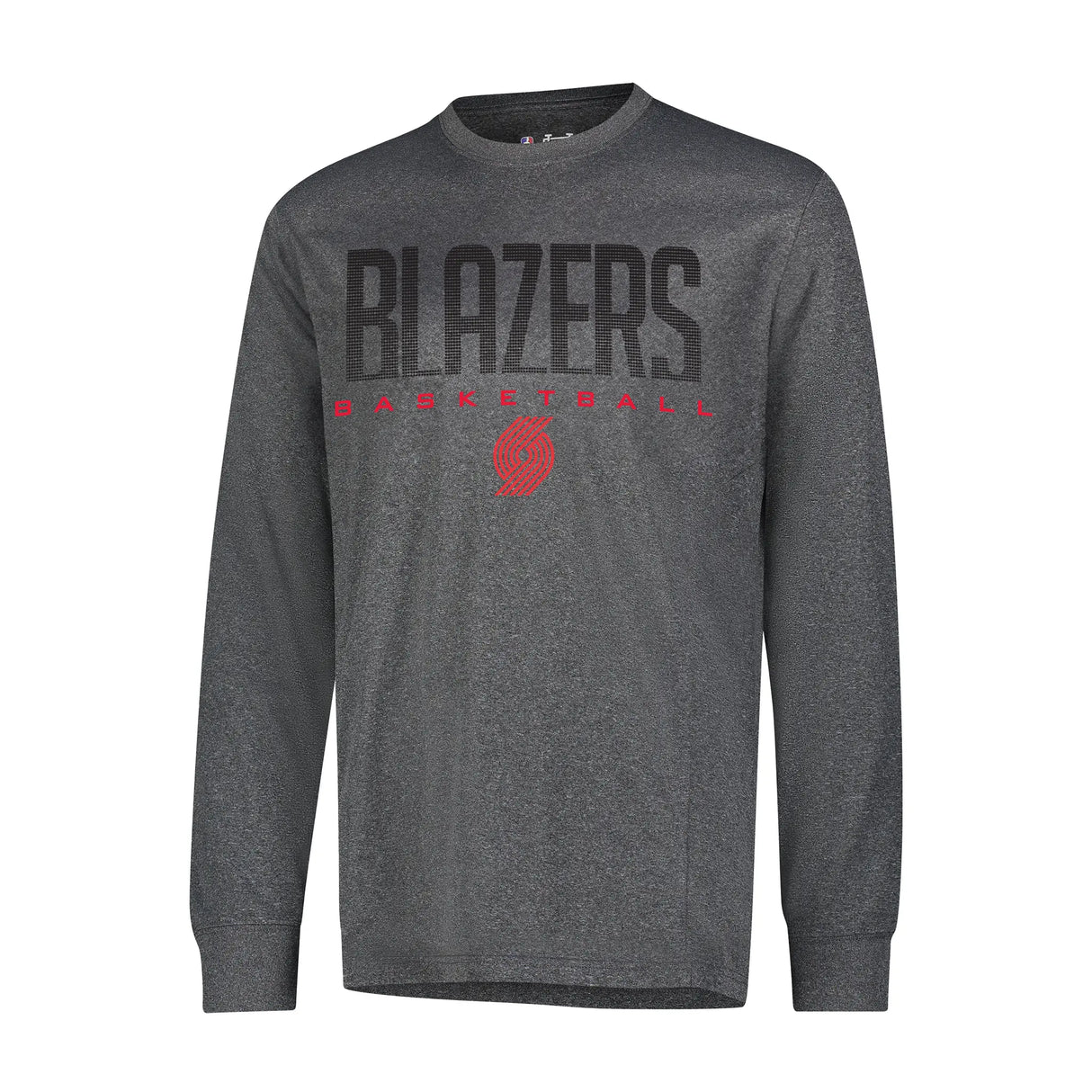 Ultra Game Men's NBA Official Super Soft Game Day Long Sleeve T-Shirt | Portland Trail Blazers