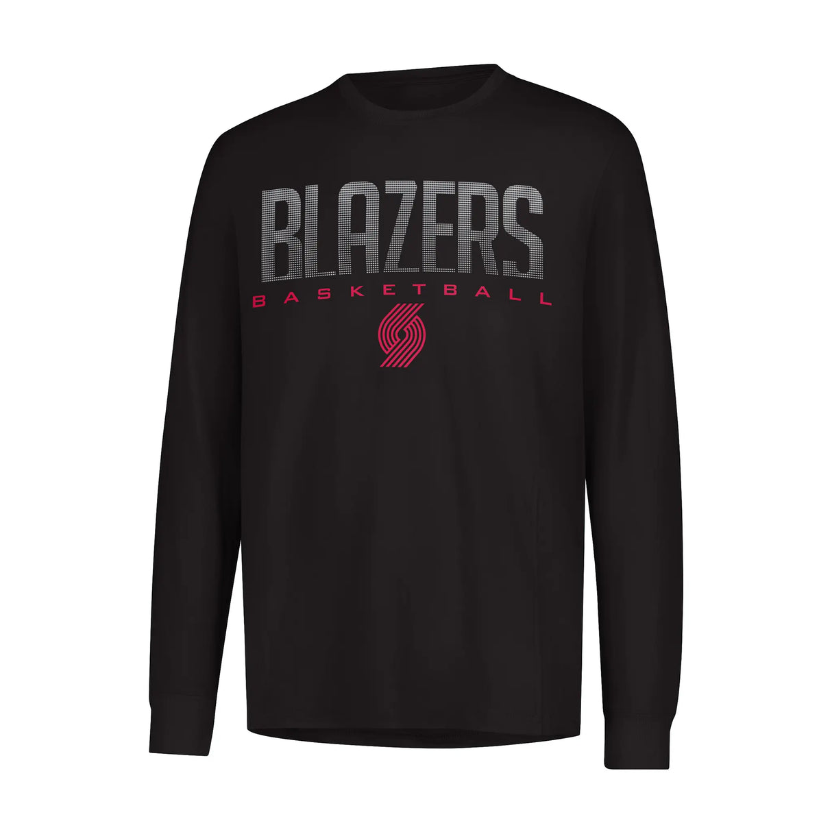 Ultra Game Men's NBA Official Super Soft Game Day Long Sleeve T-Shirt | Portland Trail Blazers