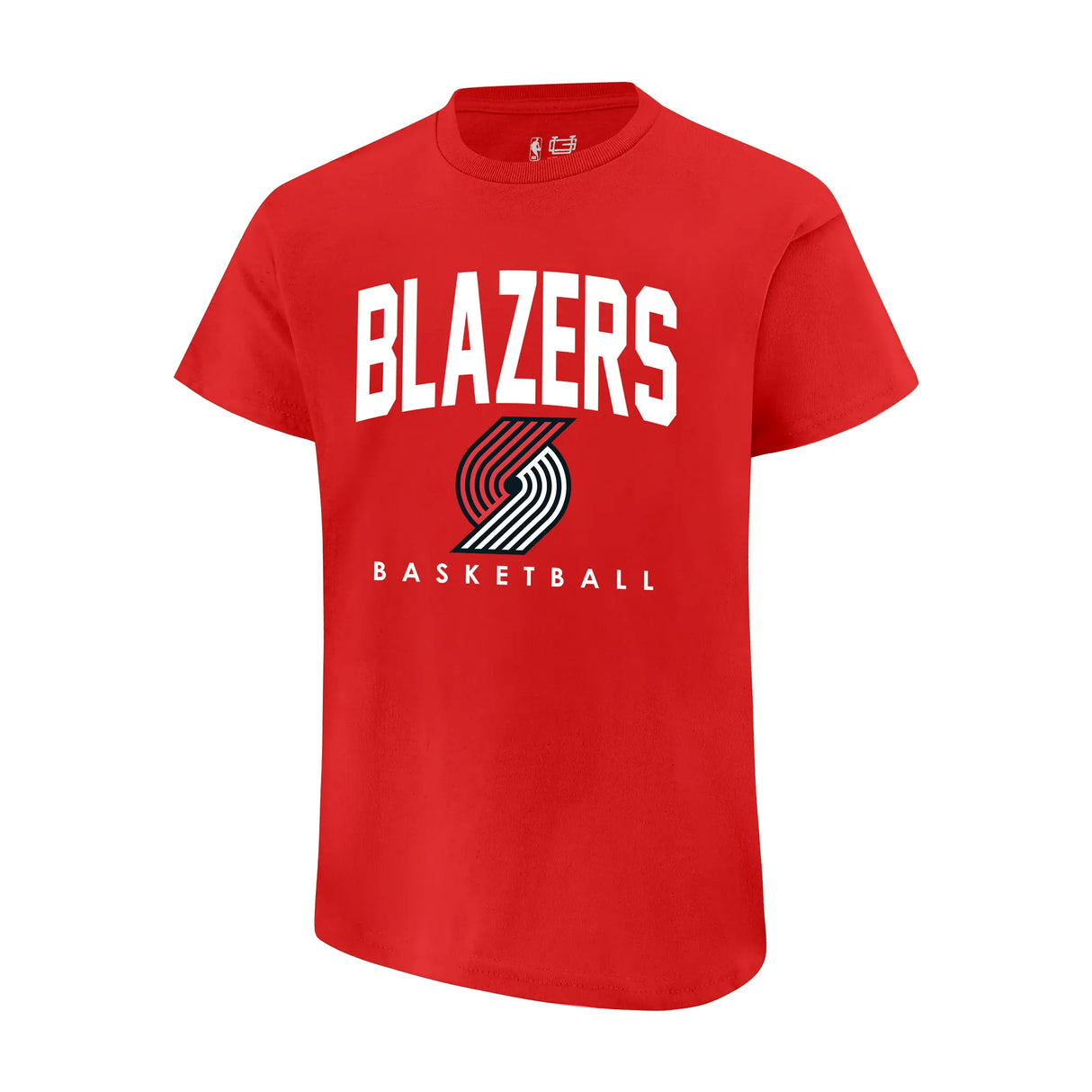 Ultra Game Men's NBA Official Super Soft Teamster Short Sleeve T-Shirt | Portland Trail Blazers