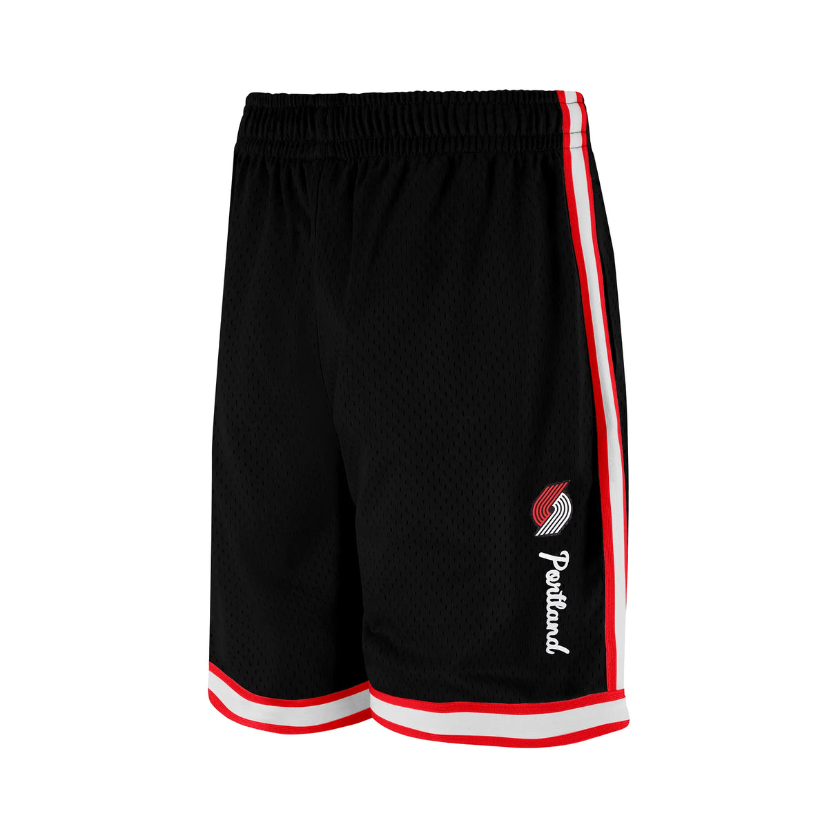 Ultra Game Men's NBA Official Supremely Soft Air Mesh Basketball Shorts - Classic Fit | Portland Trail Blazers