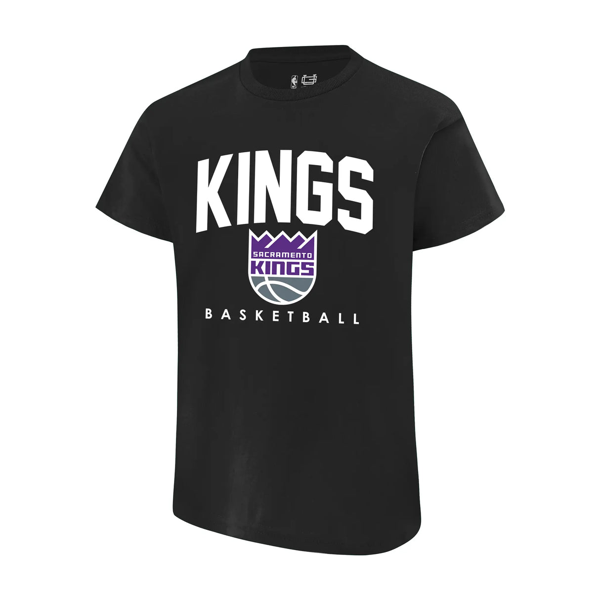 Ultra Game Men's NBA Official Super Soft Teamster Short Sleeve T-Shirt | Sacramento Kings
