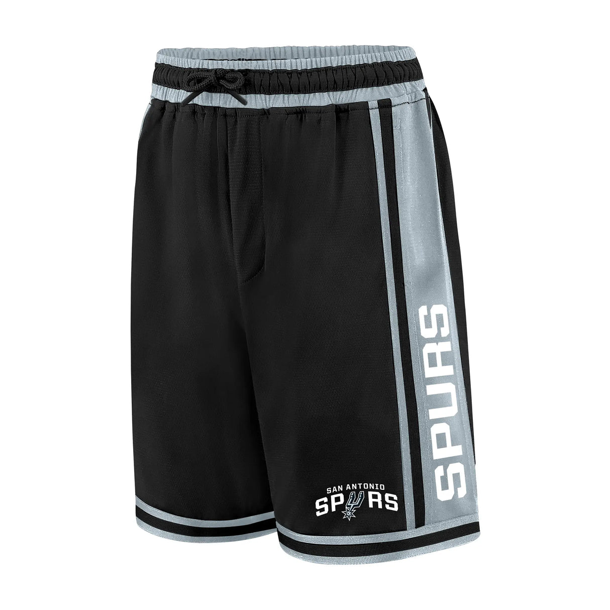 Ultra Game Men's NBA Official Super Soft Air Mesh Game Day Basketball Shorts - Classic Fit | San Antonio Spurs
