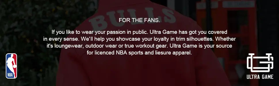 ultra game mens nba official team color super soft quarter zip sweatshirt with zipper pockets banner 3