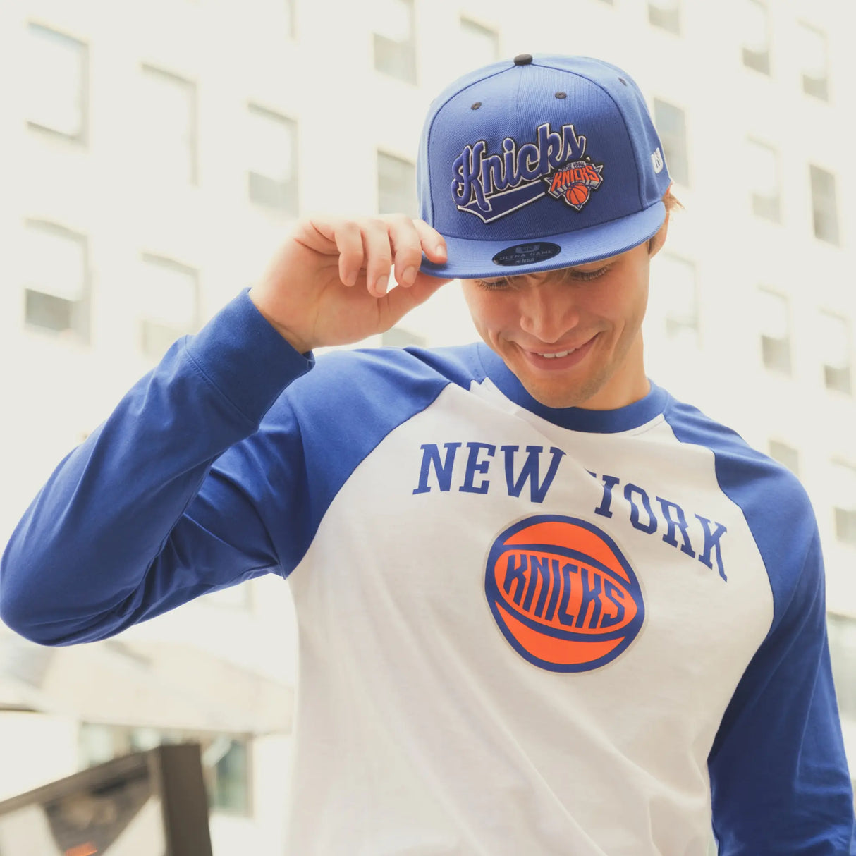 Ultra Game Men’s NBA Official Super Soft Raglan Baseball T-Shirt | Dallas Mavericks