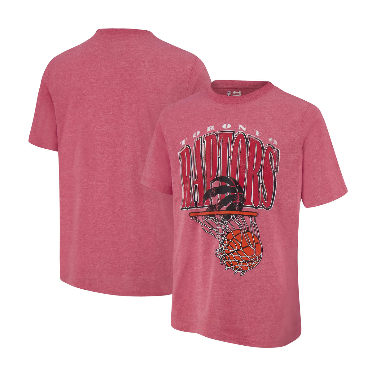 Ultra Game Men's NBA Official Hoops Short Sleeve T-Shirt | Toronto Raptors