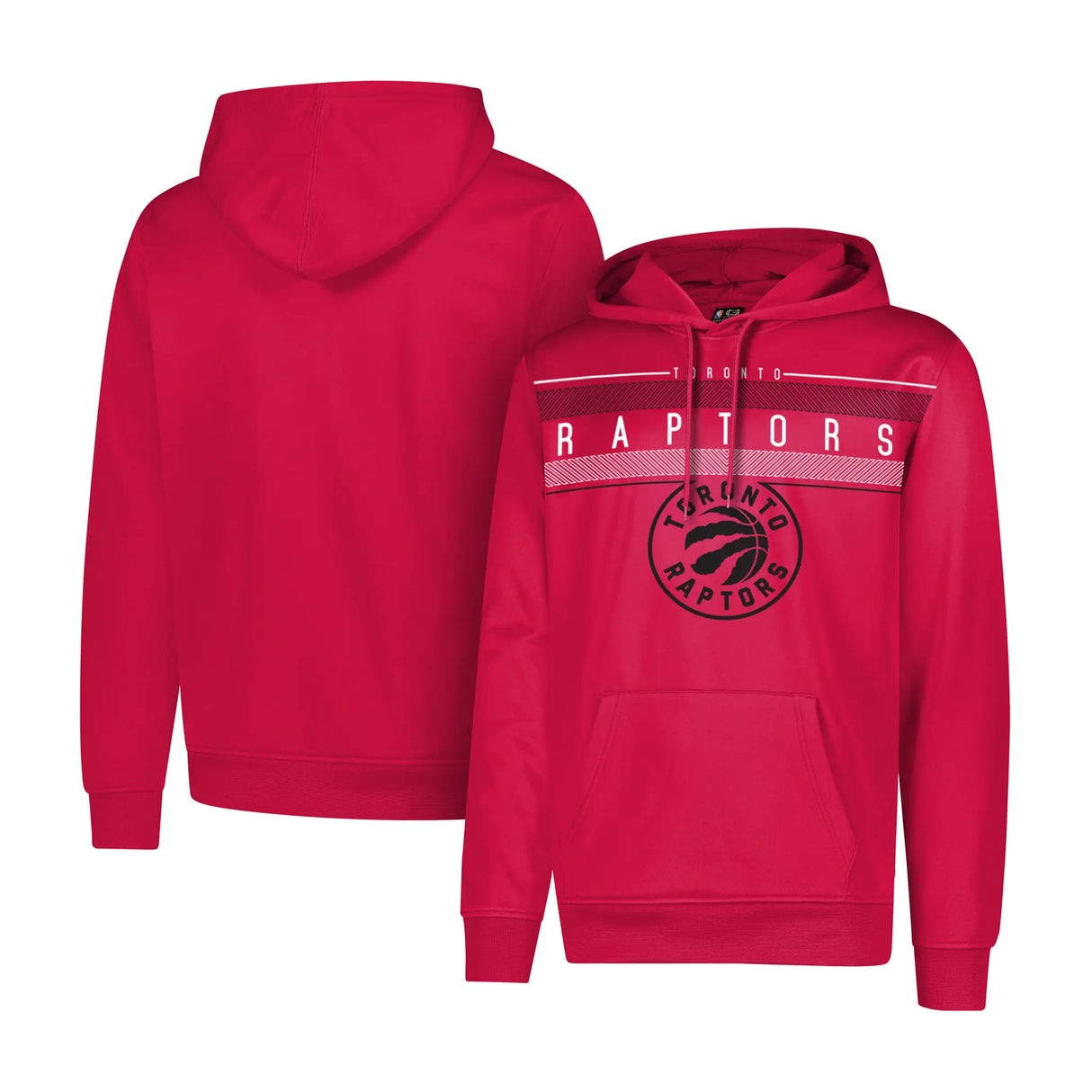 Ultra Game Men's NBA Official Super Soft Midtown Hoodie Sweatshirt | Toronto Raptors