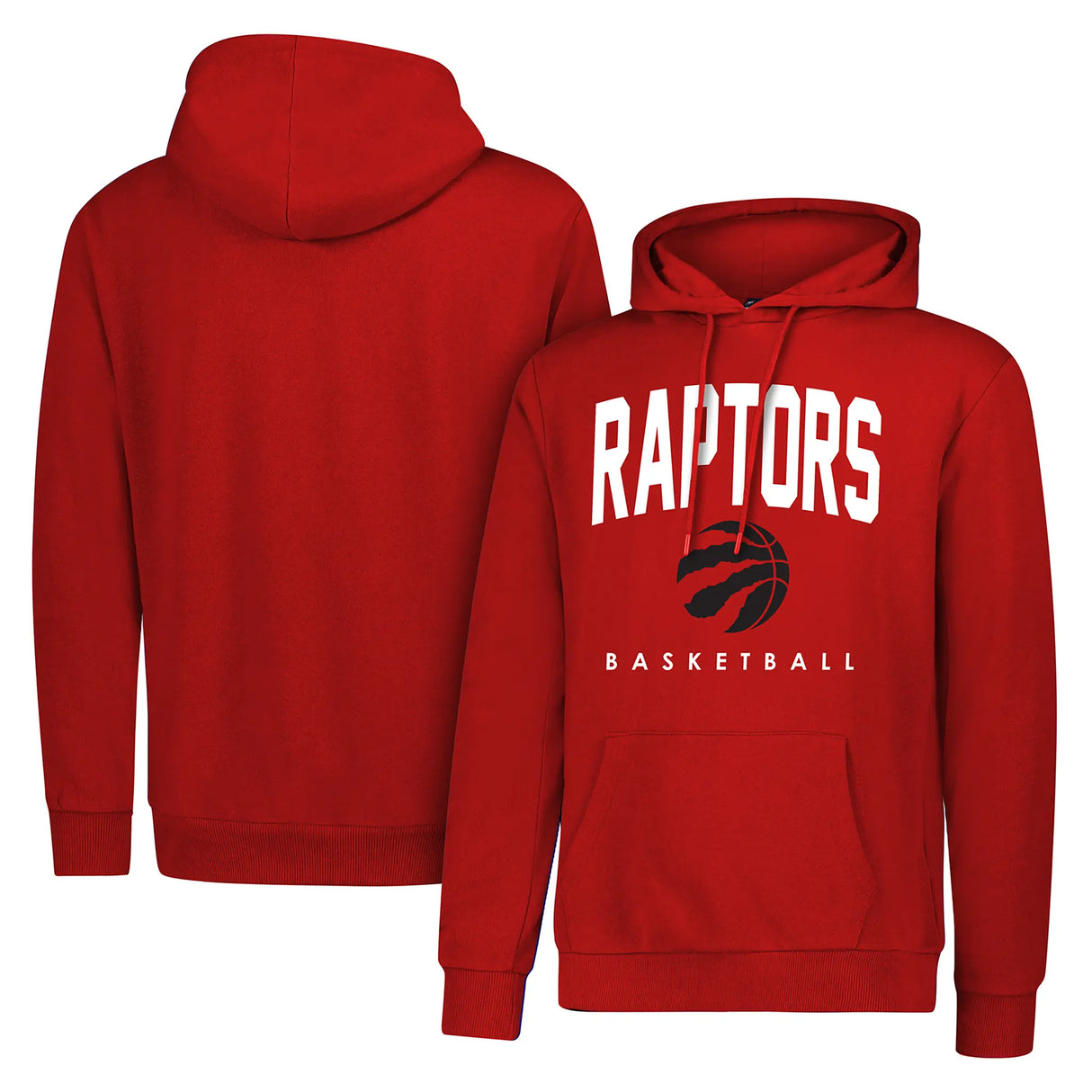 Ultra Game Men's NBA Official Super Soft Teamster Hoodie Sweatshirt | Toronto Raptors