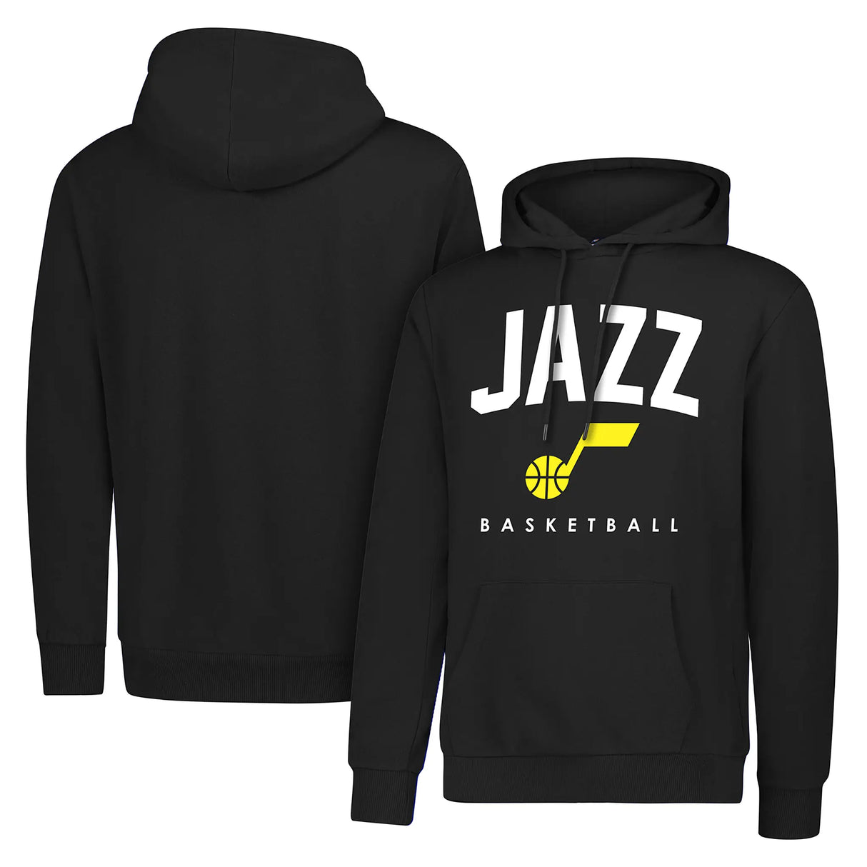 Ultra Game Men's NBA Official Super Soft Teamster Hoodie Sweatshirt | Utah Jazz