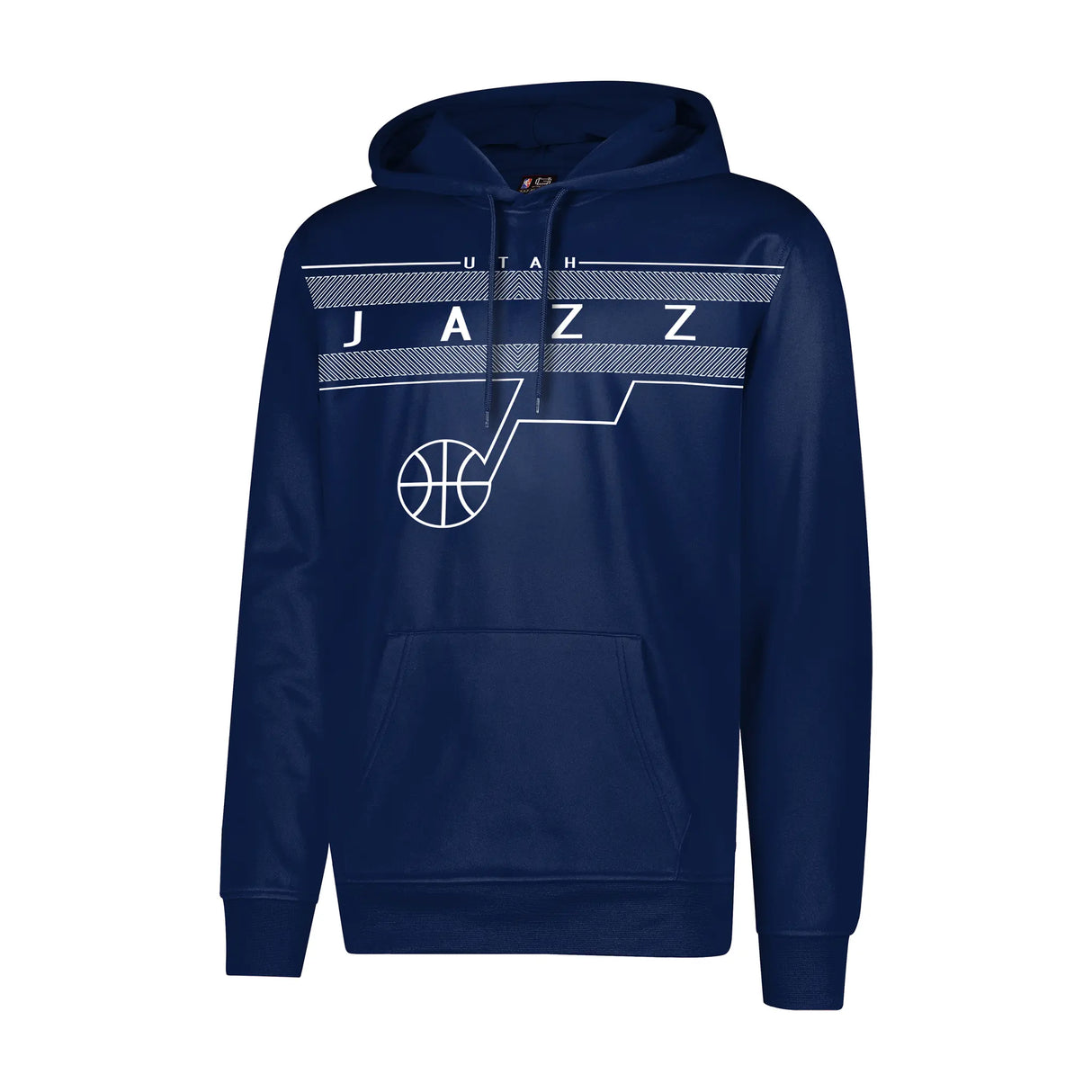 Ultra Game Men's NBA Official Super Soft Midtown Hoodie Sweatshirt | Utah Jazz