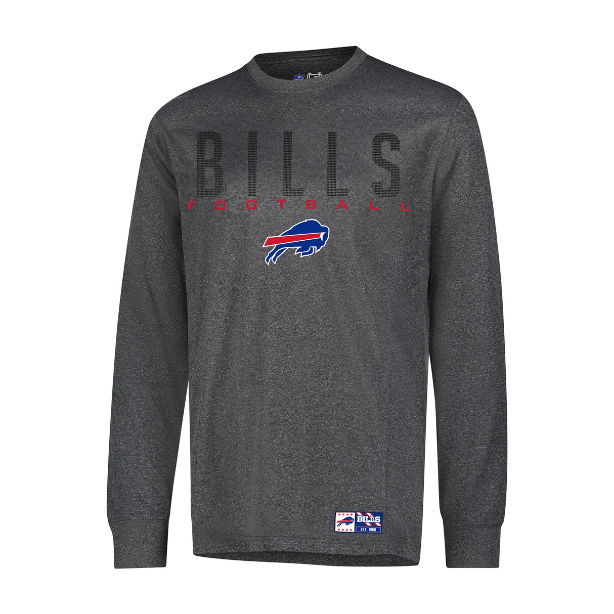 Ultra Game Men's NFL Official Game Day Long Sleeve T-Shirt | Buffalo Bills