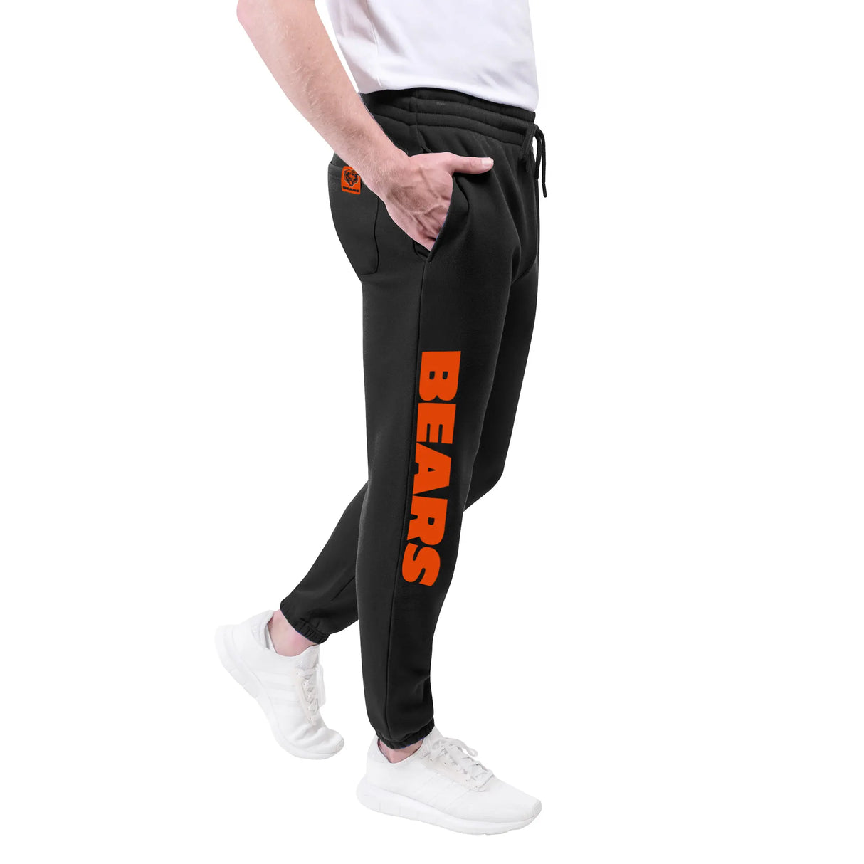 Ultra Game Men's NFL Official Super Soft Game Day Jogger Sweatpants | Chicago Bears