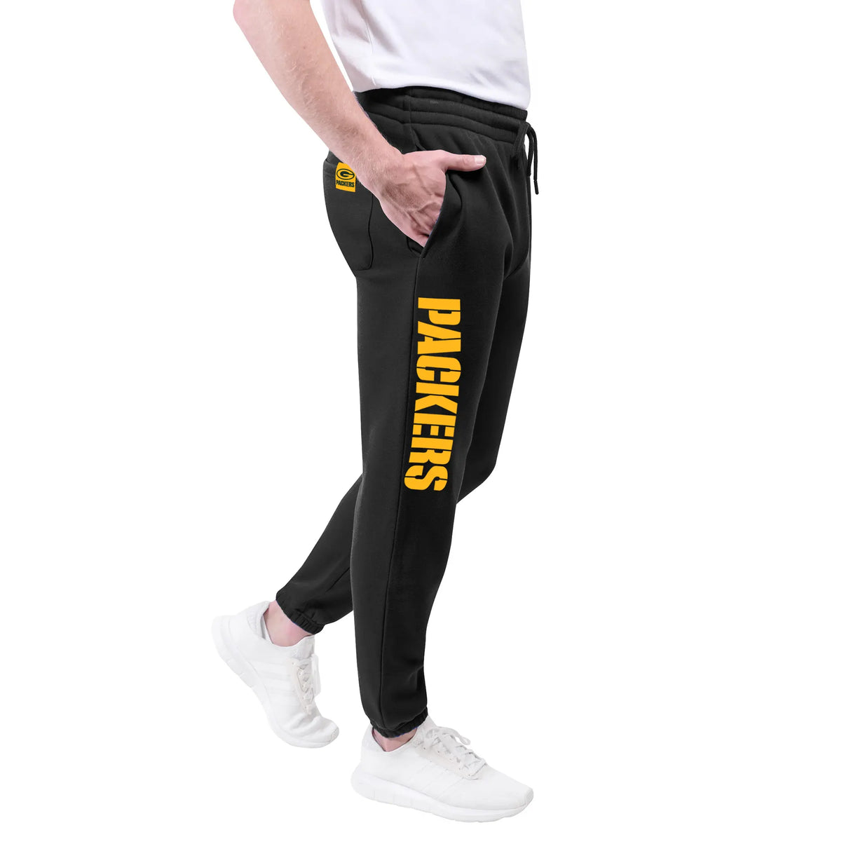 Ultra Game Men's NFL Official Super Soft Game Day Jogger Sweatpants | Green Bay Packers
