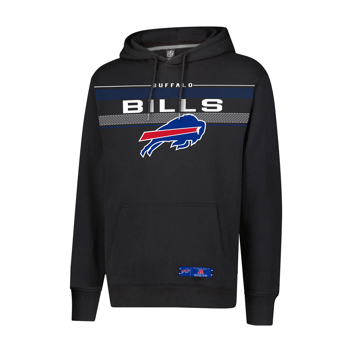 Ultra Game Mens NFL Official Super Soft Supreme Hoodie Sweatshirt | Buffalo Bills